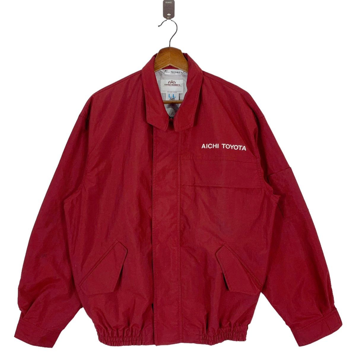 Vintage Vintage Aichi Toyota Service Racing Motorsport Light Zipper Size US L / EU 52-54 / 3 - 3 Thumbnail