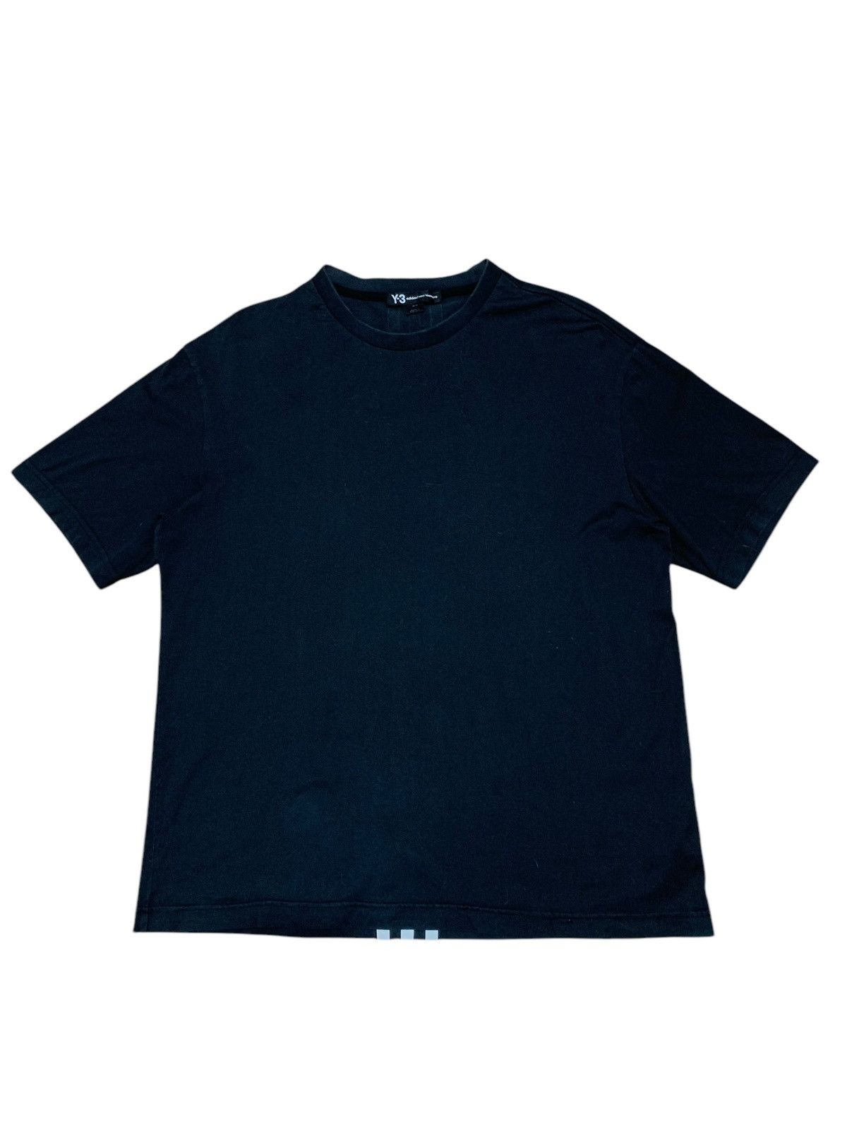 Yohji Yamamoto Yohji Yamamoto Y-3 x Adidas graphic 3 stripes t shirt Size US M / EU 48-50 / 2 - 6 Thumbnail