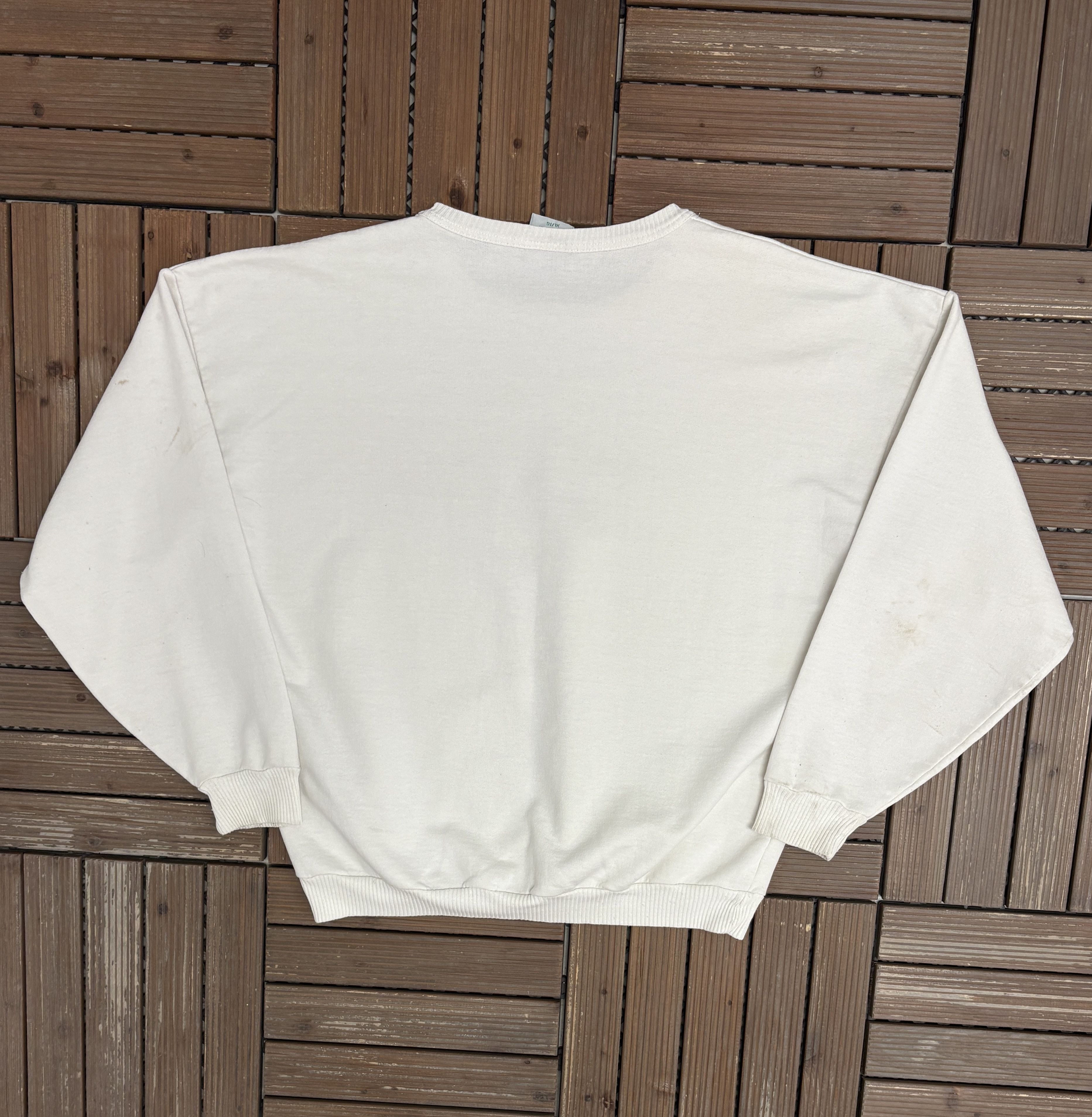 Vintage Super Bowl XXII Vintage White Crewneck Sweater Size US XL / EU 56 / 4 - 4 Thumbnail
