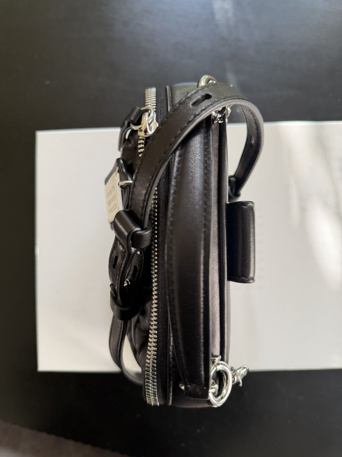 Maison Margiela Maison Margiela Glam Slam Black Belt Bag Size ONE SIZE - 5 Thumbnail