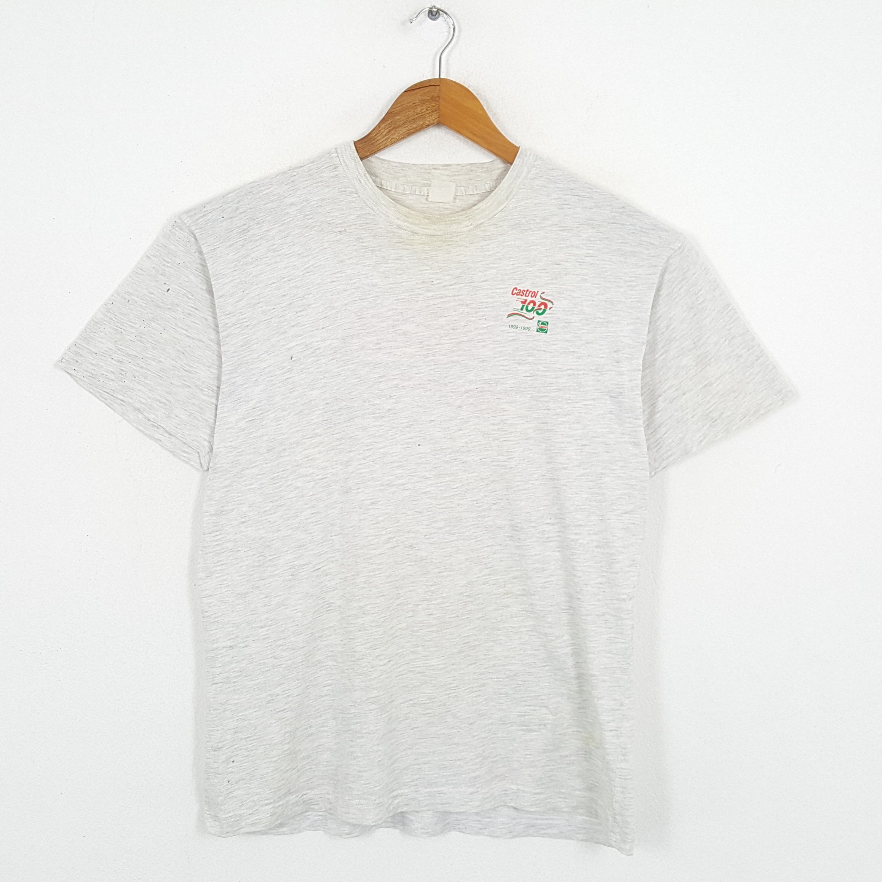 Vintage Vintage CASTROL RACING 100th ANNIVERSARY Oil Racing T-Shirt Size US L / EU 52-54 / 3 - 3 Thumbnail