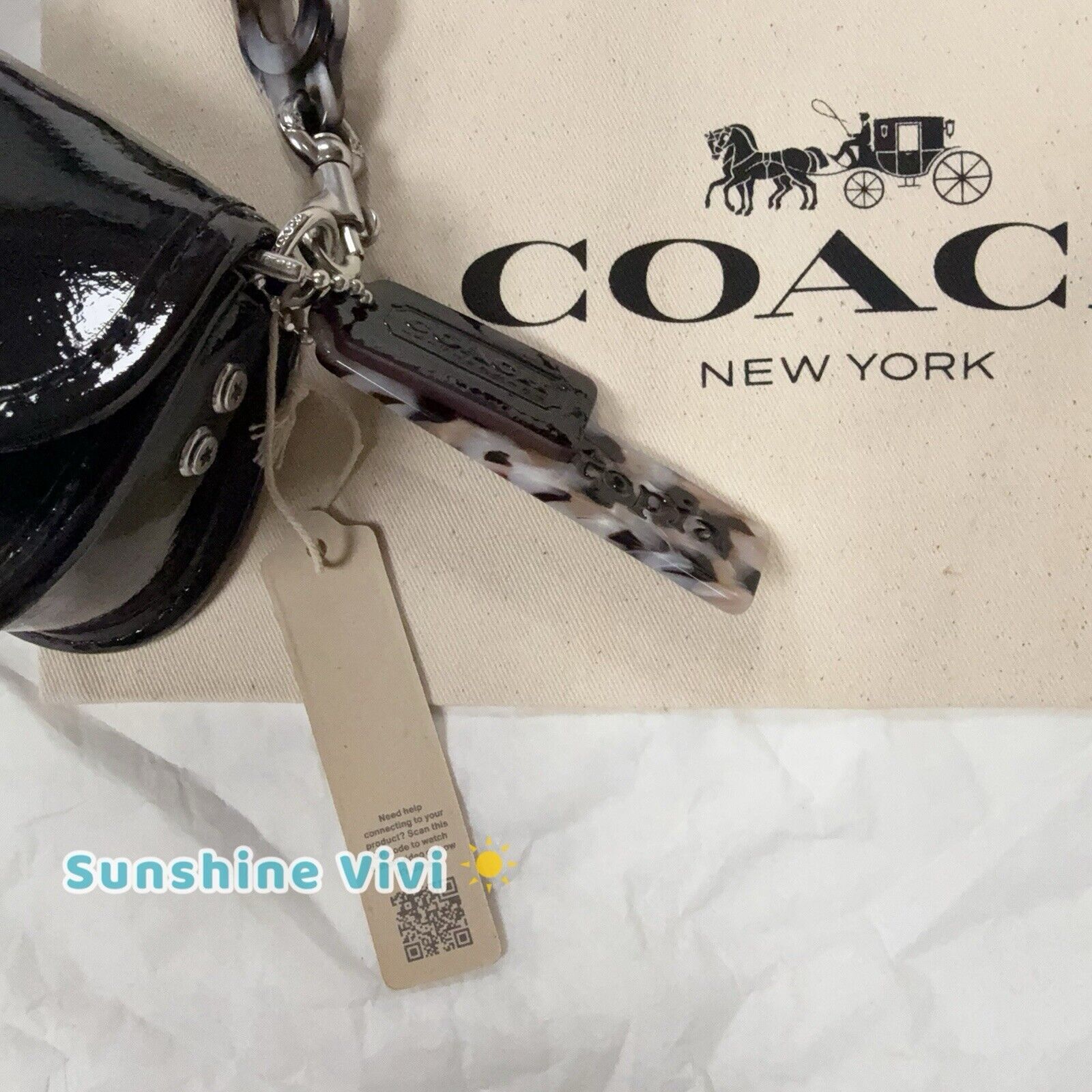 Coach NWT Coach Retail CQ853 Mini Wavy Dinky Bag Size ONE SIZE - 2 Thumbnail