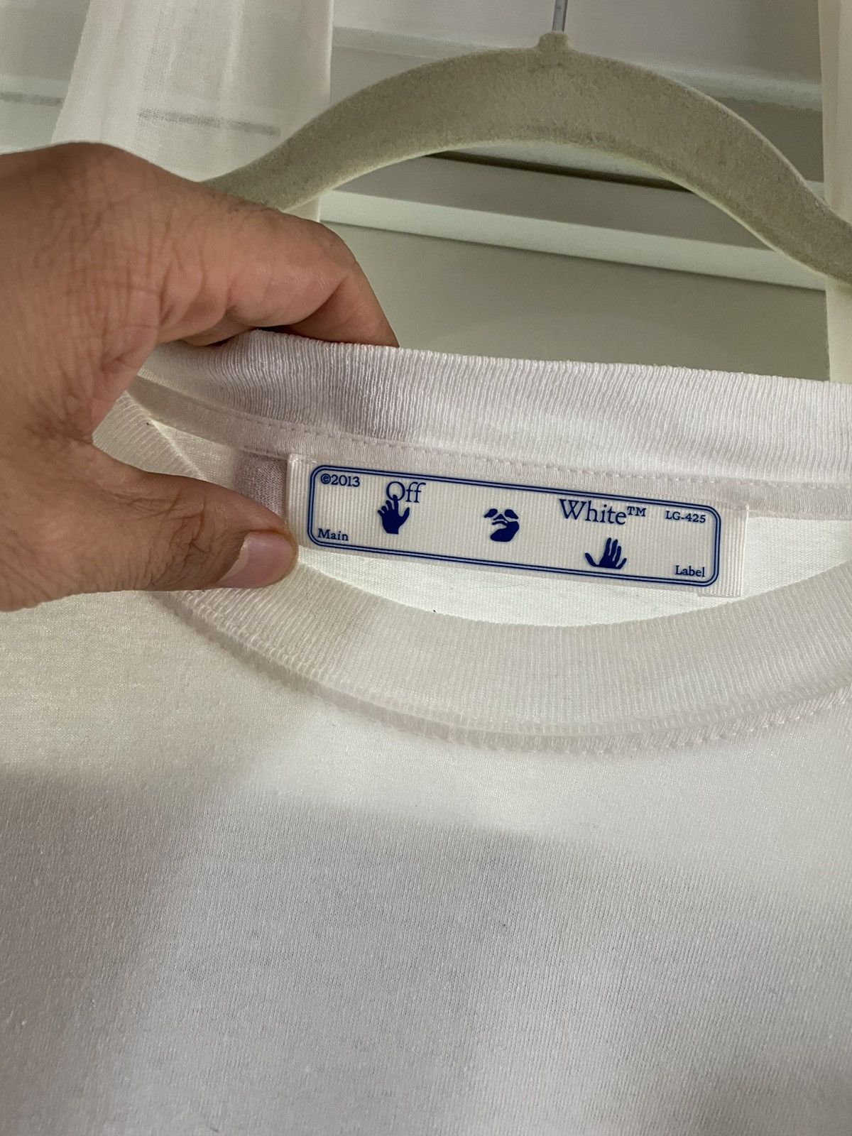 Off-White Off White Adam is Eve Size US L / EU 52-54 / 3 - 3 Thumbnail