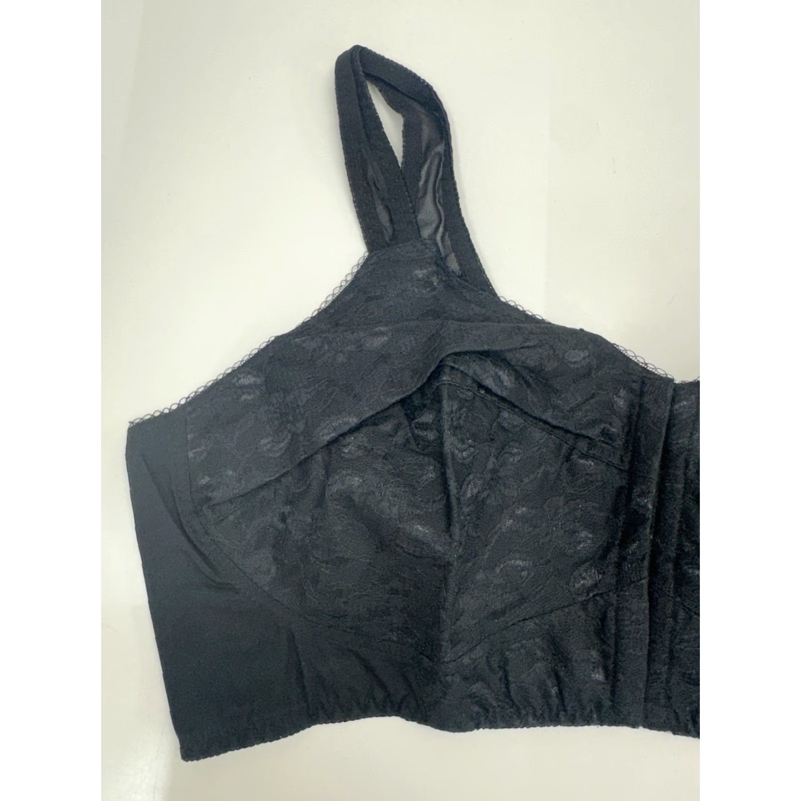 Bones No Bones Bra Womens 48D Black Front Closure NWTs Bra Various Styles Ladies 48B/C? Size ONE SIZE - 3 Thumbnail