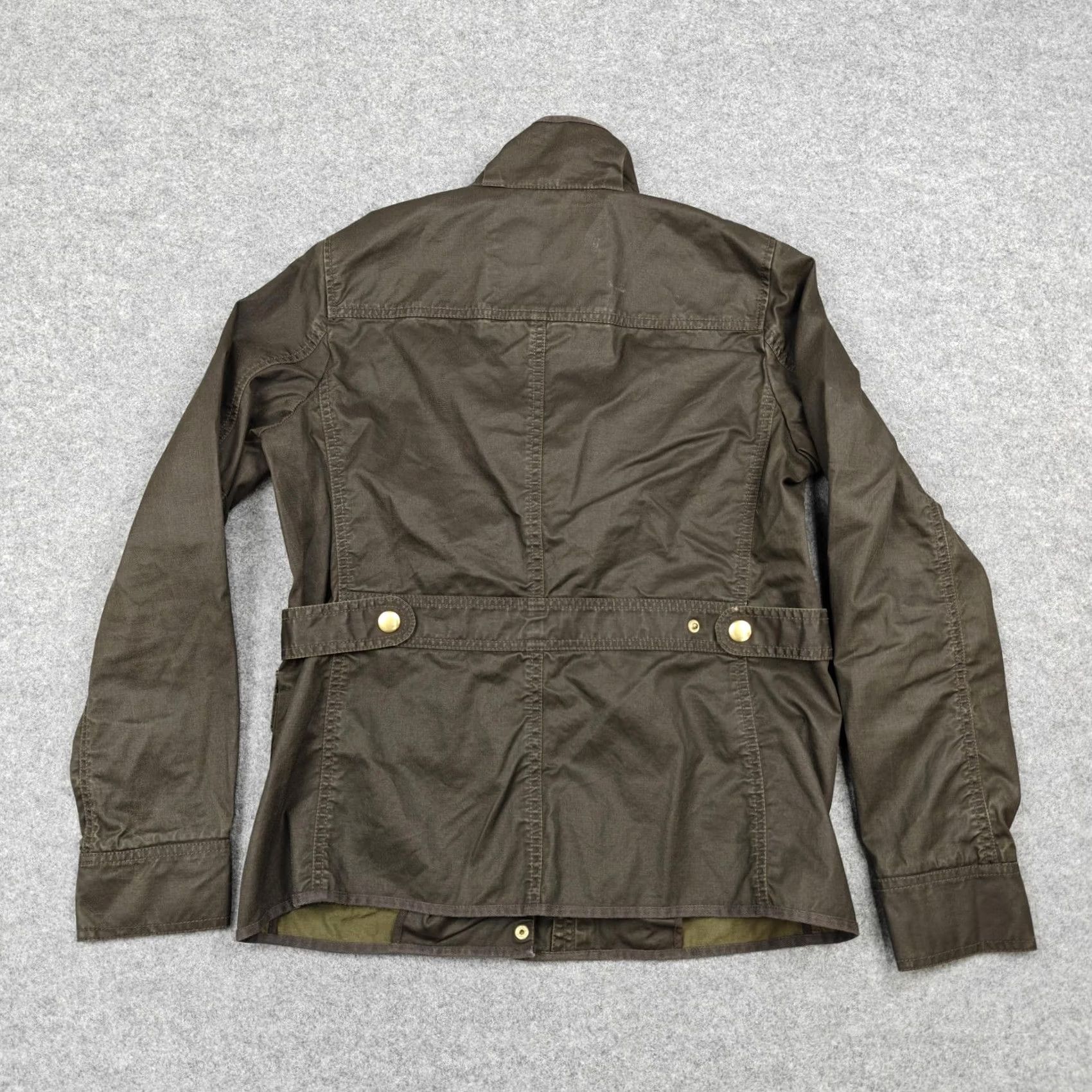 J.Crew J.Crew Jacket Mens Small Brown Canvas Relaxed Bedford Field Full Zip Pockets Size Size US S / EU 44-46 / 1 - 6 Thumbnail