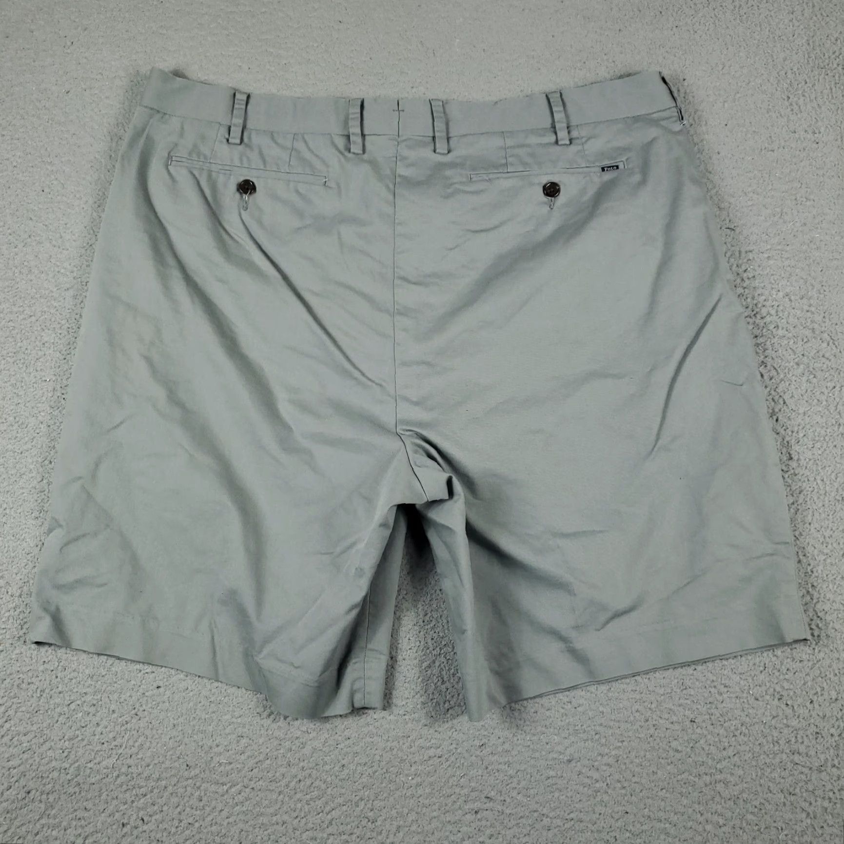 Ralph Lauren VINTAGE Ralph Lauren Men's Shorts Waist 40 Gray Chino Flat Front Casual Classic Size US 40 / EU 56 - 7 Thumbnail