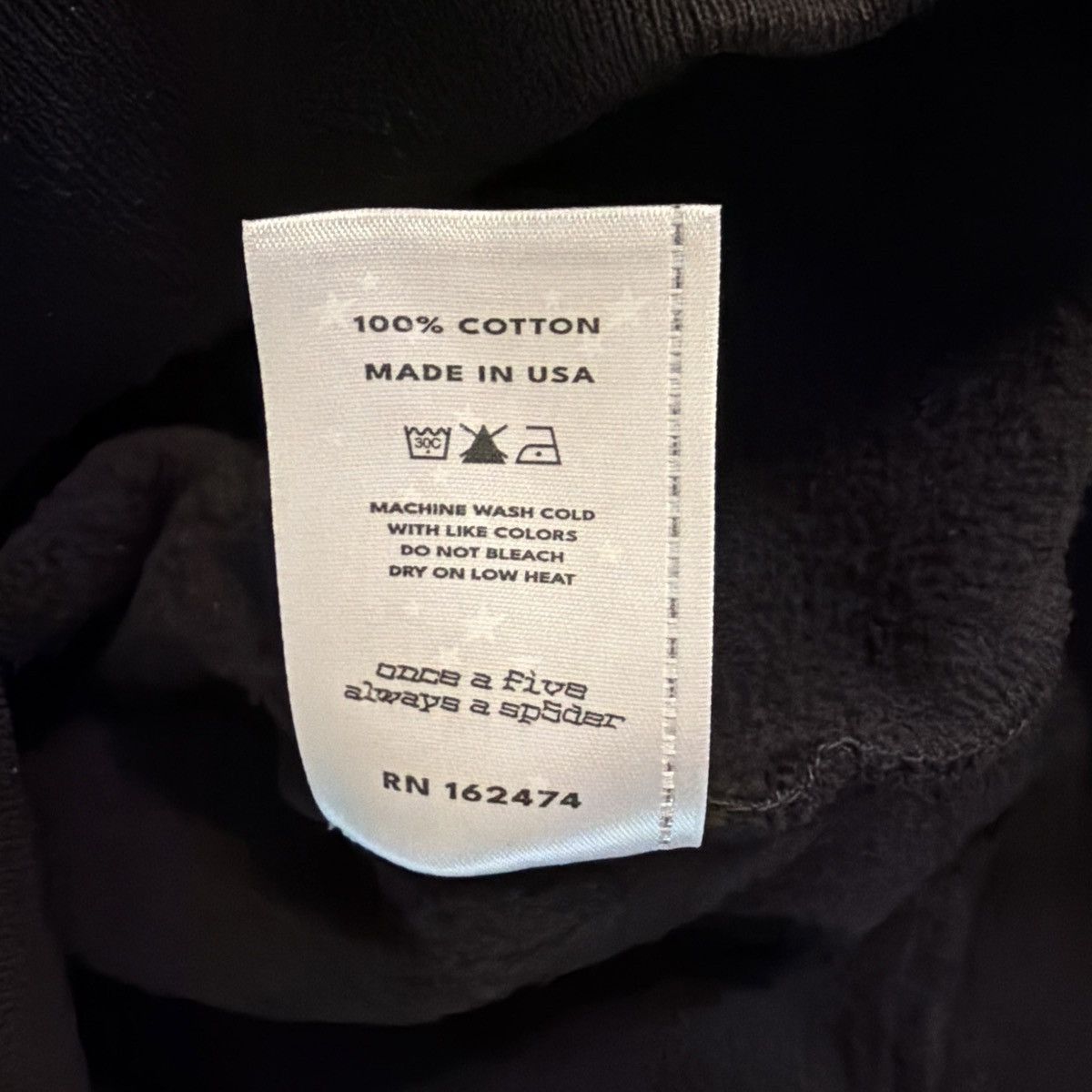 Sp5der Sp5der x Druski hoodie in black Size US XL / EU 56 / 4 - 7 Thumbnail