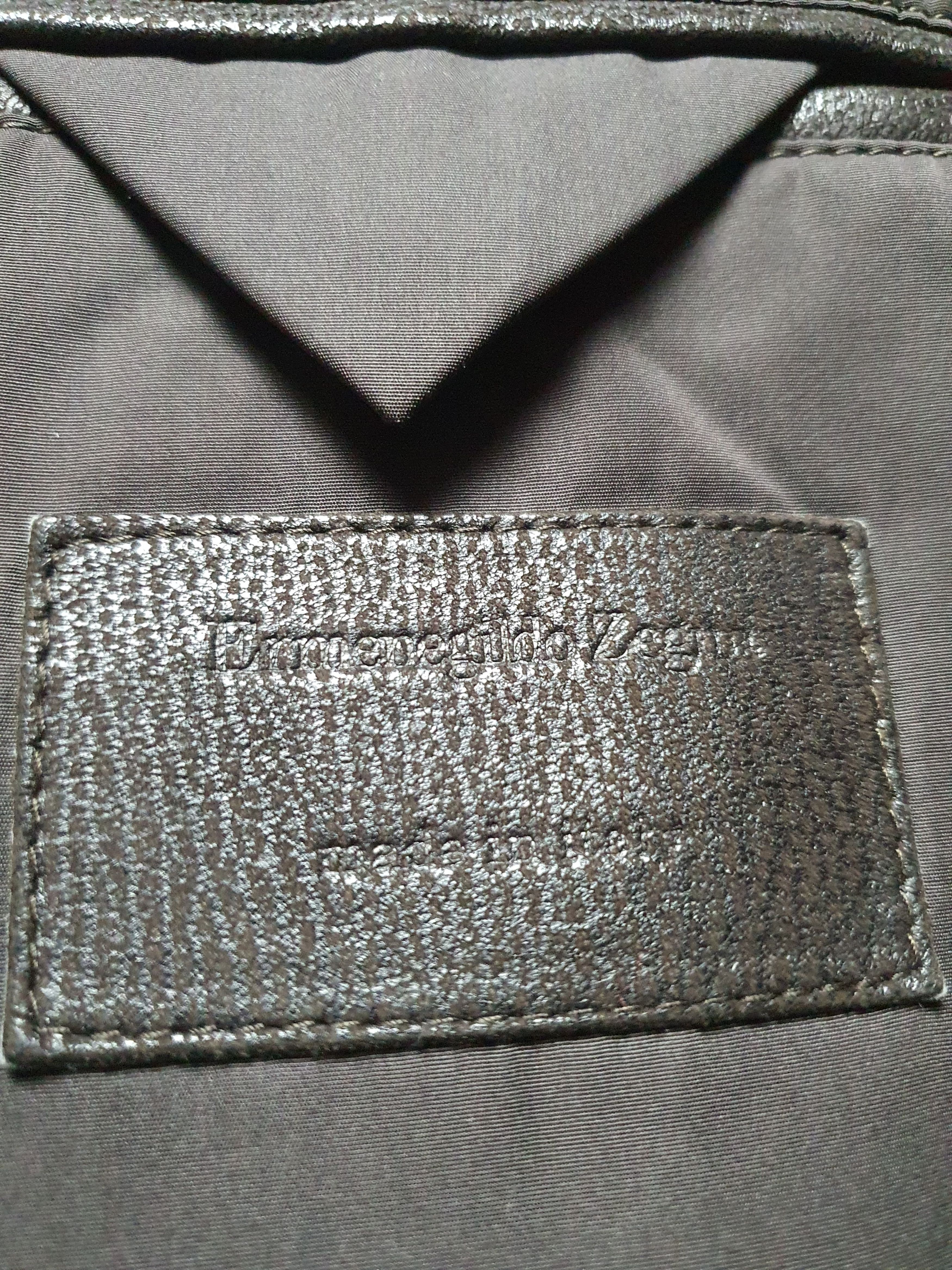 Ermenegildo Zegna Leather coat Ermenegildo Zegna original rare luxury item Size US L / EU 52-54 / 3 - 8 Thumbnail