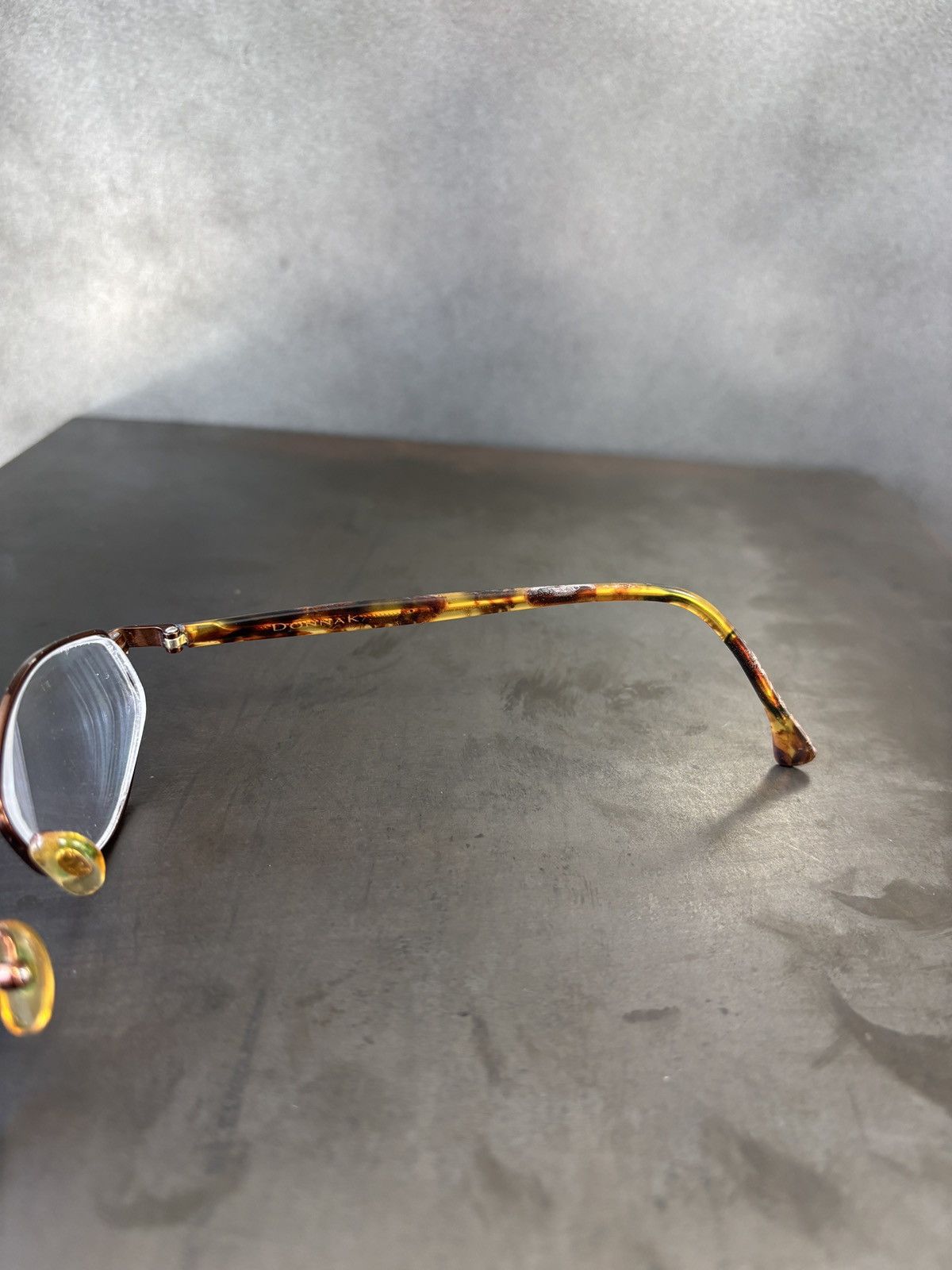 DKNY 1990s Vintage DKNY Eyeglasses Dona Karan DK 112 Y2K Bayoneta Size ONE SIZE - 9 Thumbnail