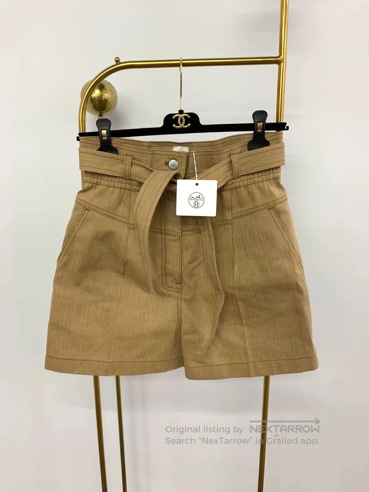 Hermes Hermes 24SS Belted Shorts. Size US 36 / EU 52 - 1 Thumbnail