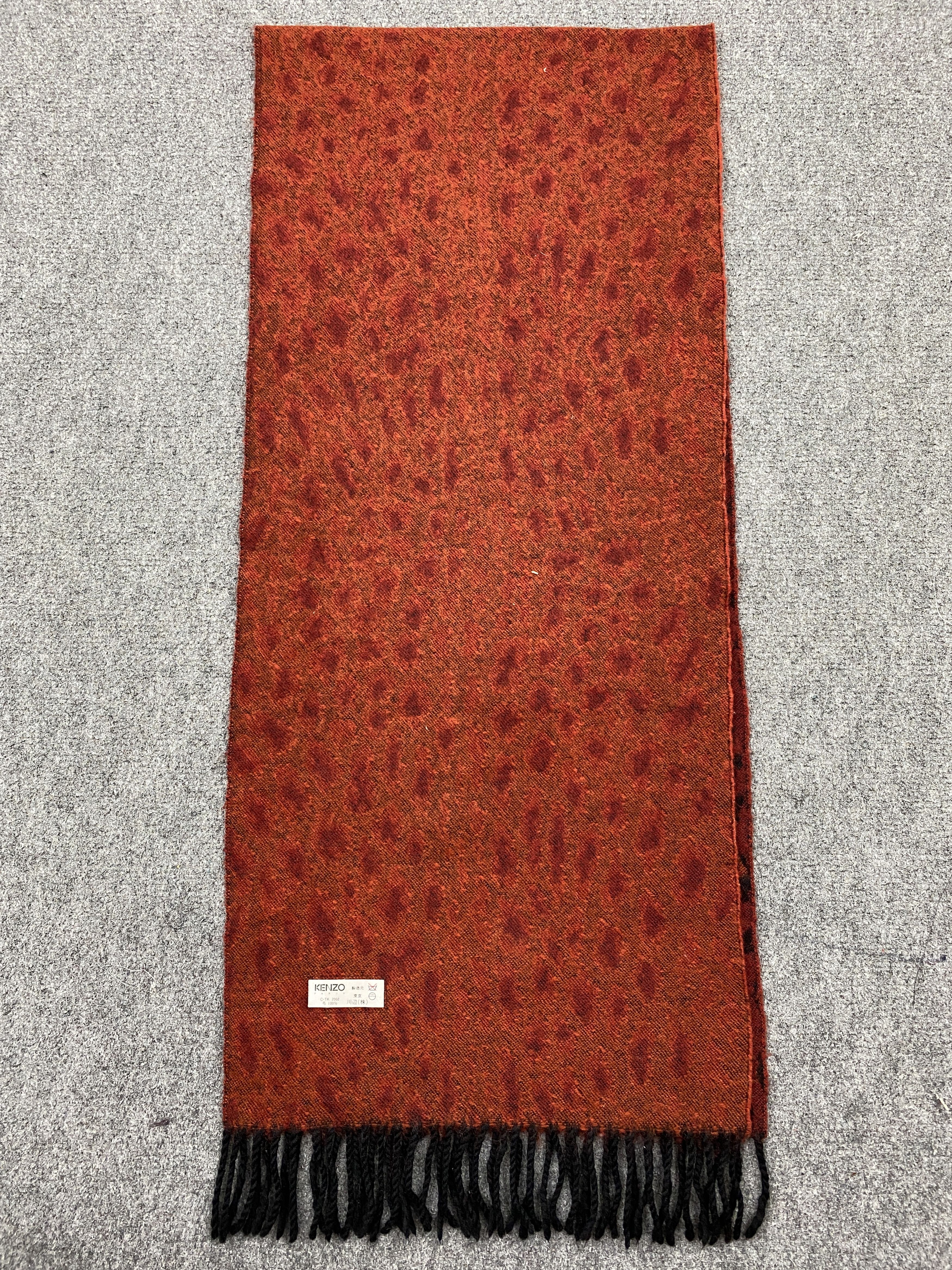 Kenzo KENZO LEOPARD SCARVES / MUFFLER / NECKWEAR T324 Size ONE SIZE - 5 Thumbnail
