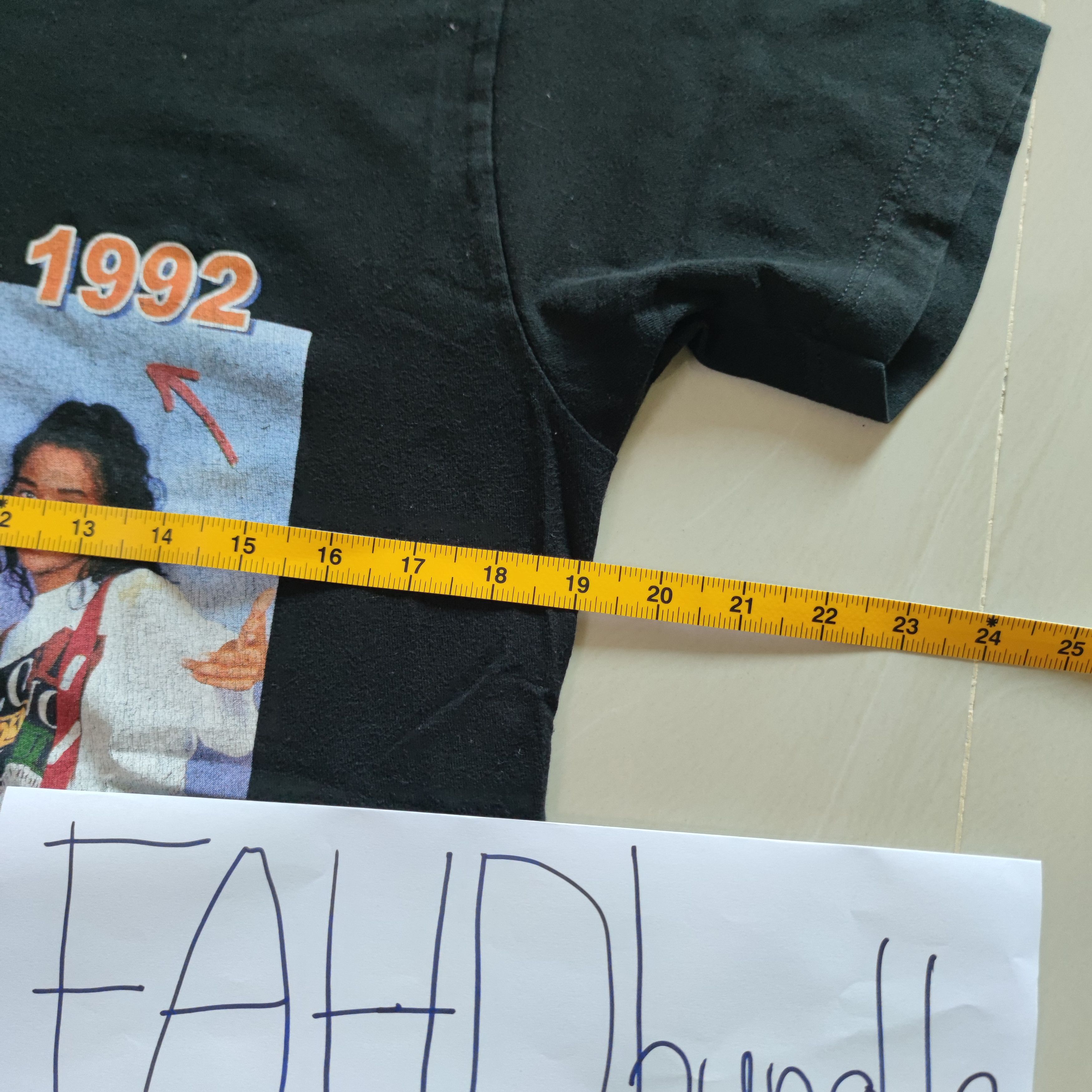 Band Tees × Cross Colours × Rap Tees CROSS COLOURS x TLC 1992 TSHIRT Size US M / EU 48-50 / 2 - 11 Thumbnail
