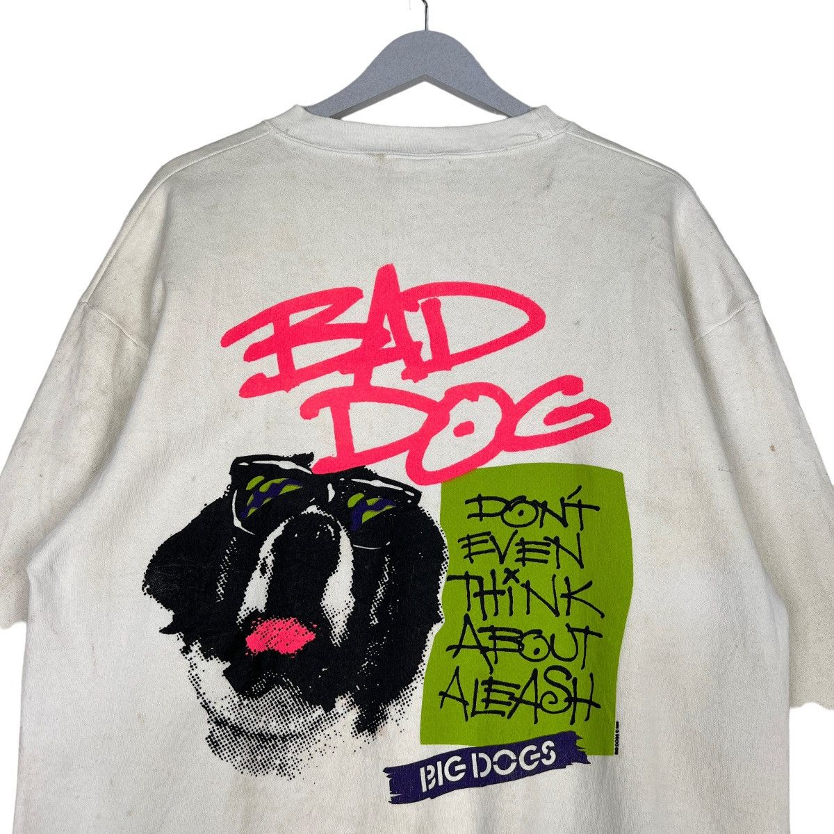 Big Dogs 🔥 80s 90s VINTAGE BIG DOGS BAD DOG SWEATSHIRTS MADE IN USA Size US L / EU 52-54 / 3 - 9 Thumbnail