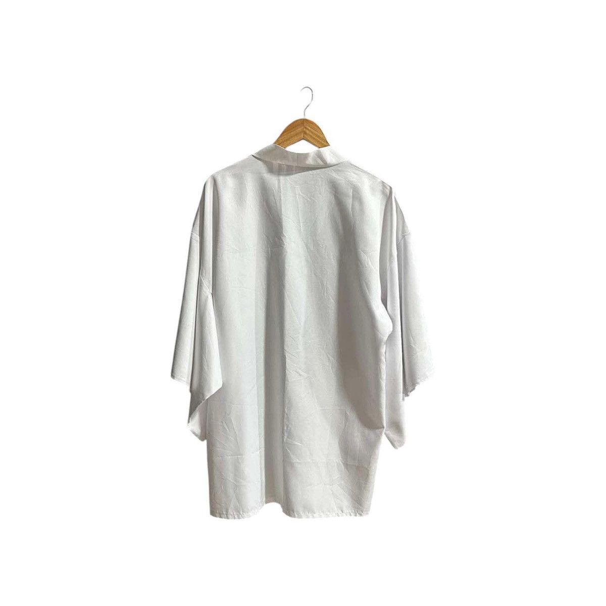 Japanese Brand × Vintage 🔥Sick Vintage Japanese White Yukata Kimono All White Style Size US XL / EU 56 / 4 - 3 Thumbnail
