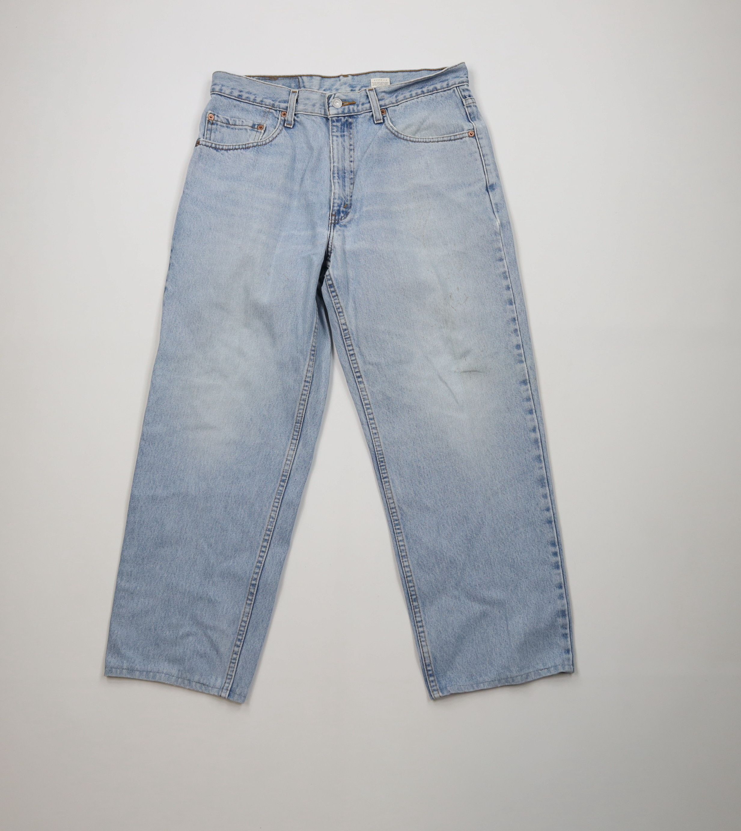 Levi's Vintage Y2K 2000 Levis 550 Relaxed Fit Denim Jeans Blue Size US 34 / EU 50 - 1 Thumbnail
