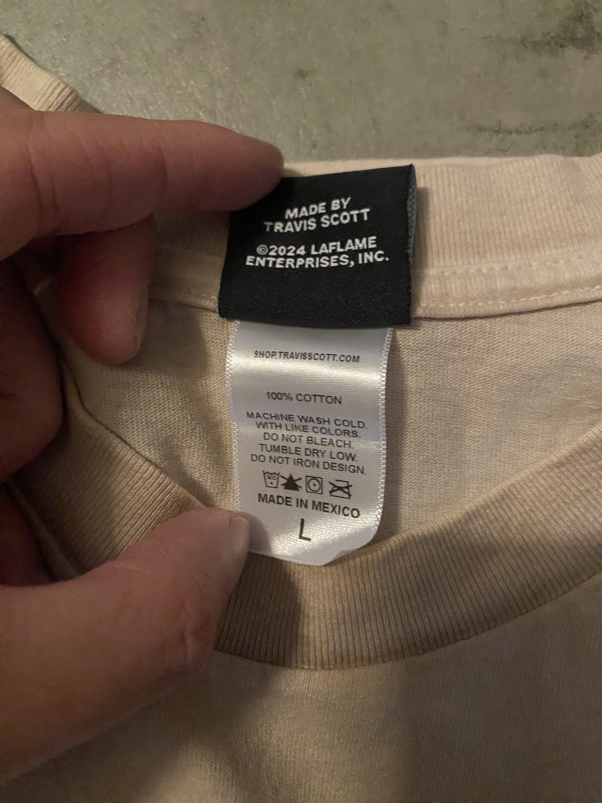 Travis Scott Travis Scott Cactus Jack Tee Size US L / EU 52-54 / 3 - 3 Thumbnail