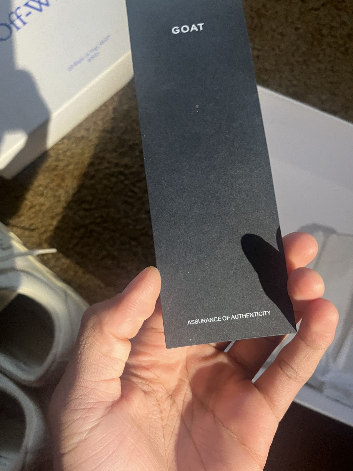 Off-White Off- White Vulcanized ‘Leather’ Size US 10 / EU 43 - 15 Thumbnail