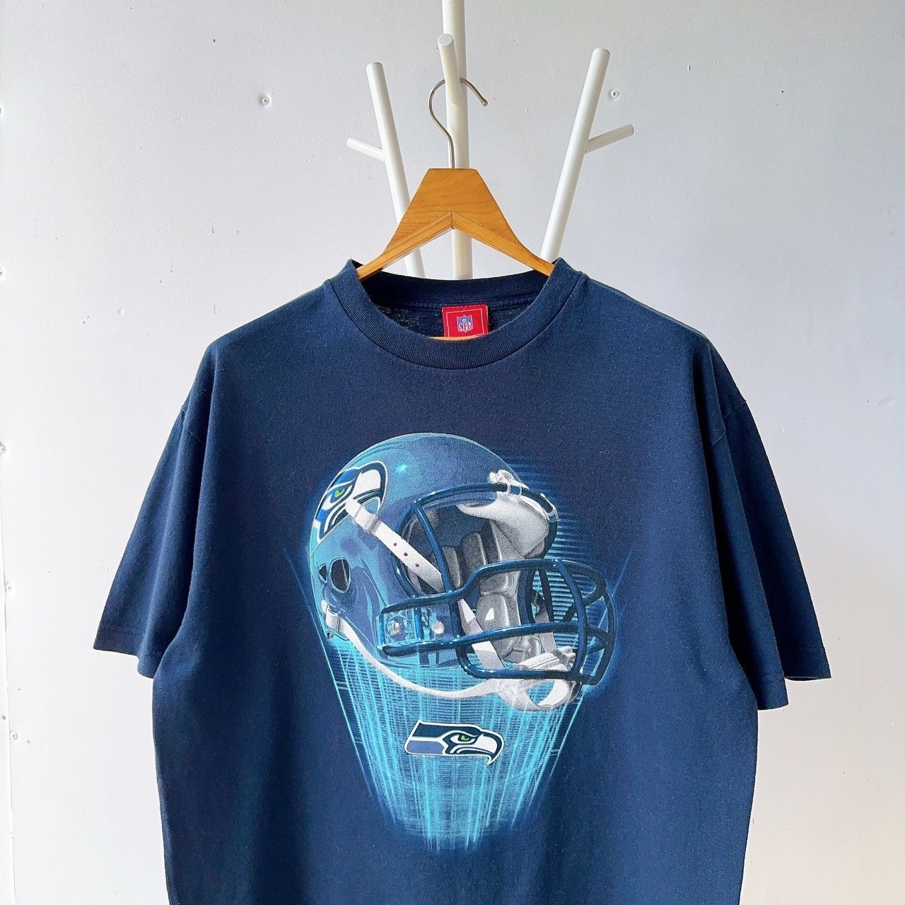 NFL × Vintage 00s Seattle Seahawks NFL t-shirt/ L Size US L / EU 52-54 / 3 - 3 Thumbnail