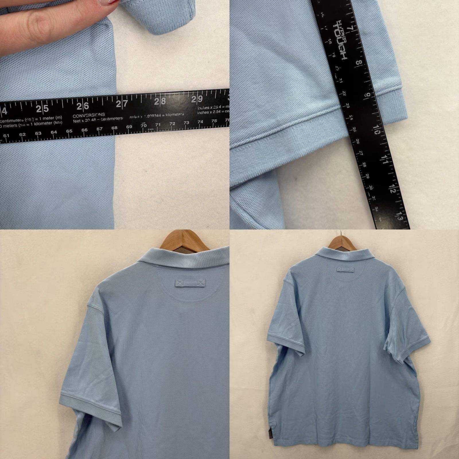 Duluth Trading Company Duluth Trading Shirt Mens XL Blue Short Sleeve Knit Polo-Style 100% Cotton Relaxed Fit Work Size US XL / EU 56 / 4 - 8 Thumbnail