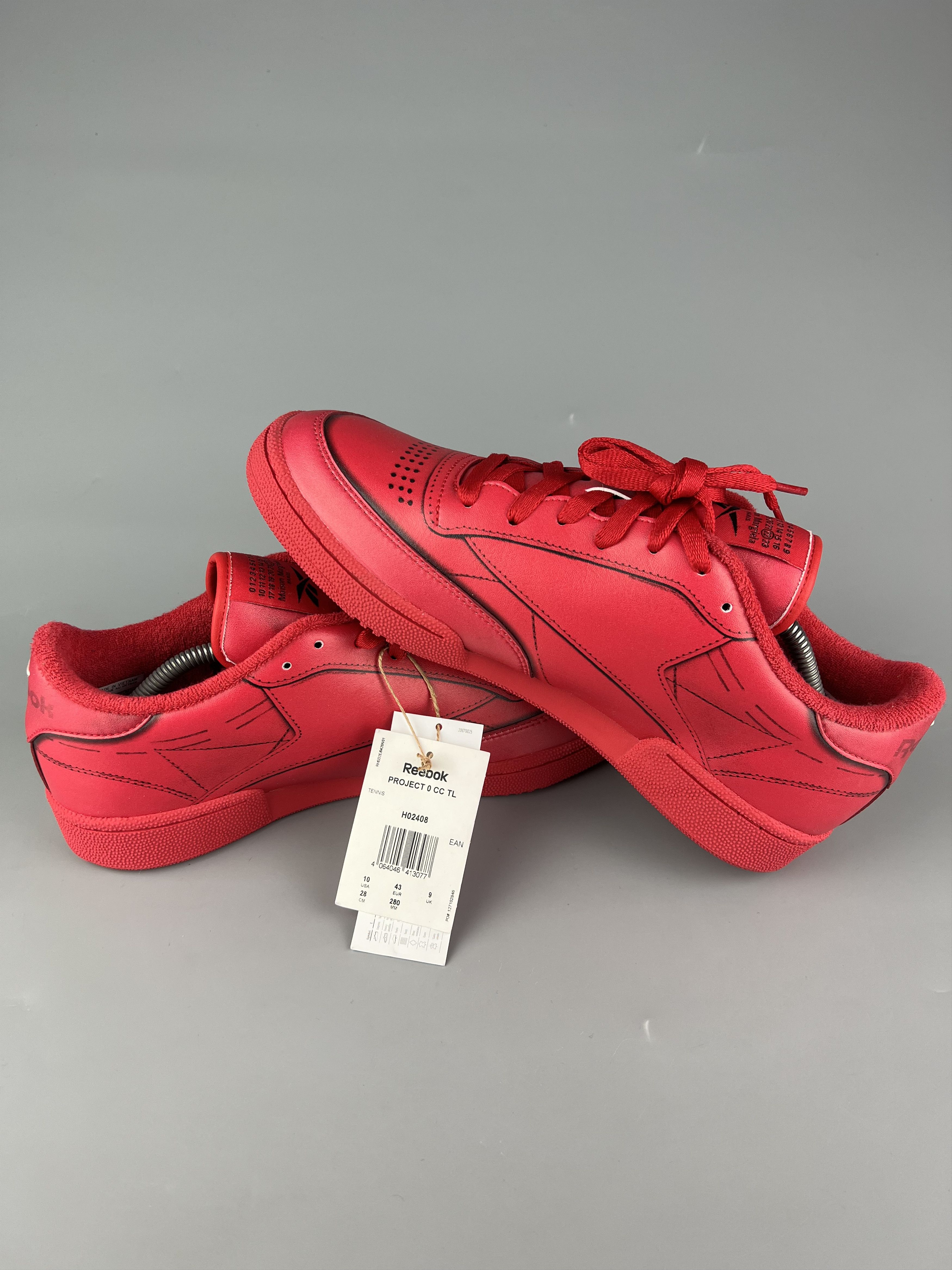 Maison Margiela × Reebok Maison Margiela x Reebok Club C Sneakers Size US 7 / EU 40 - 5 Thumbnail