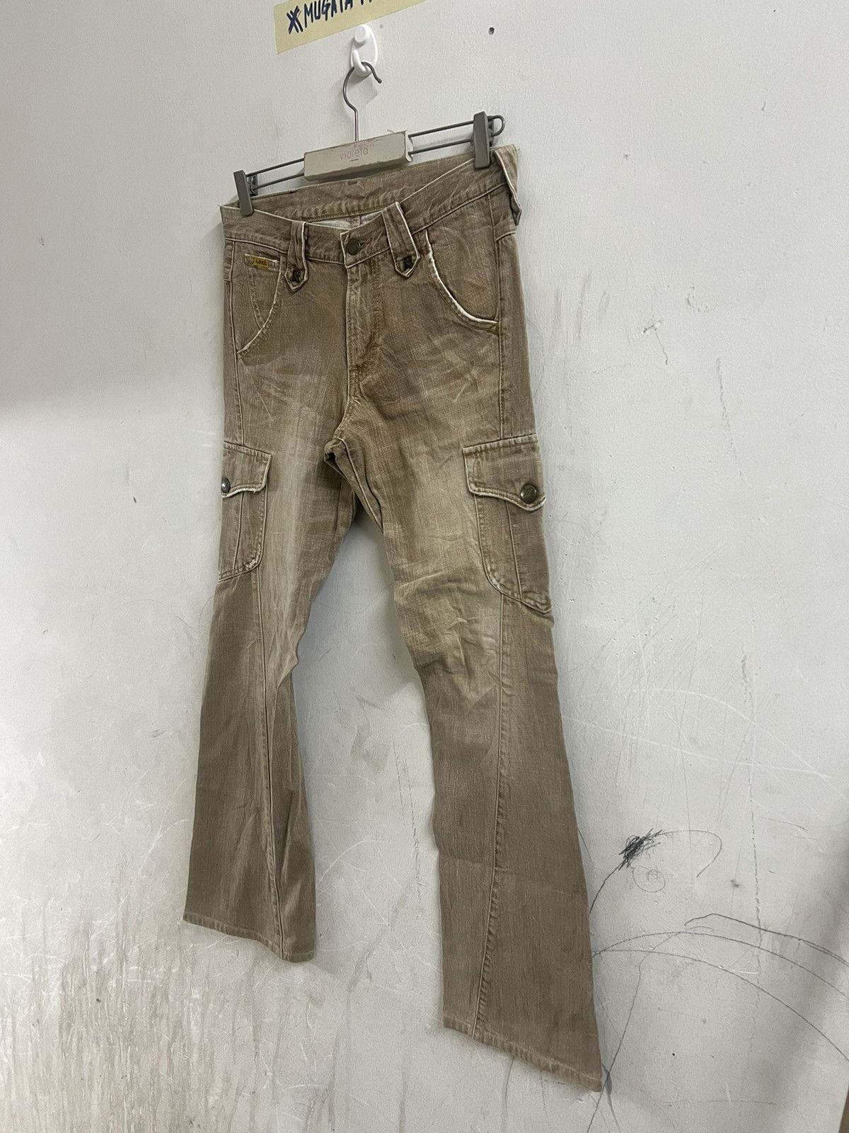 Other FLARED🔥LEE CARGO DISTRESSED DENIM PANT Size US 30 / EU 46 - 9 Thumbnail