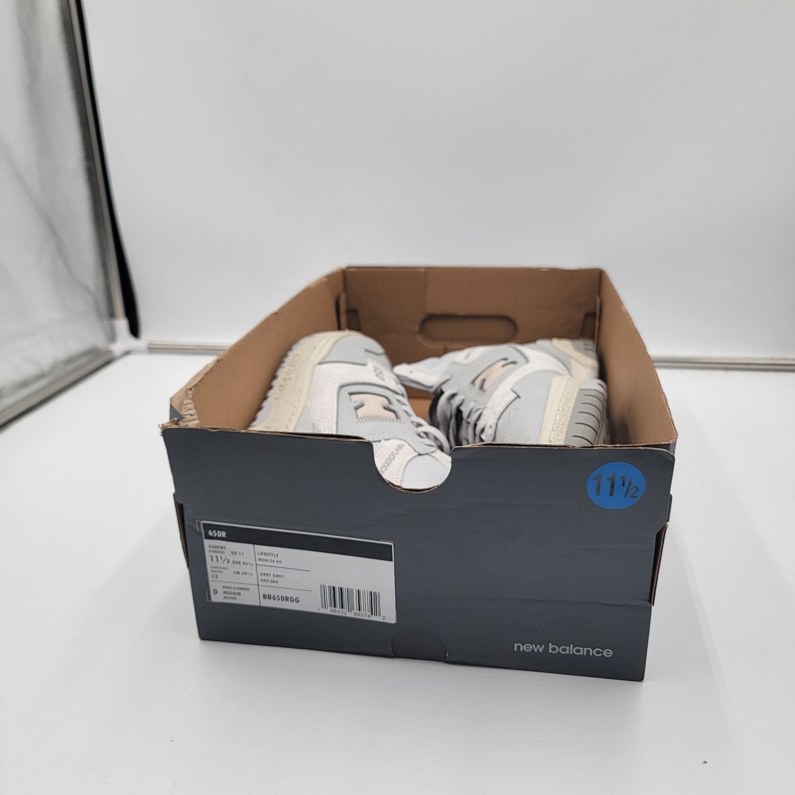 New Balance New Balance Men 650R Lifestyle Aluminum Rain Cloud Sz 10.5 Size US 10.5 / EU 43-44 - 9 Thumbnail