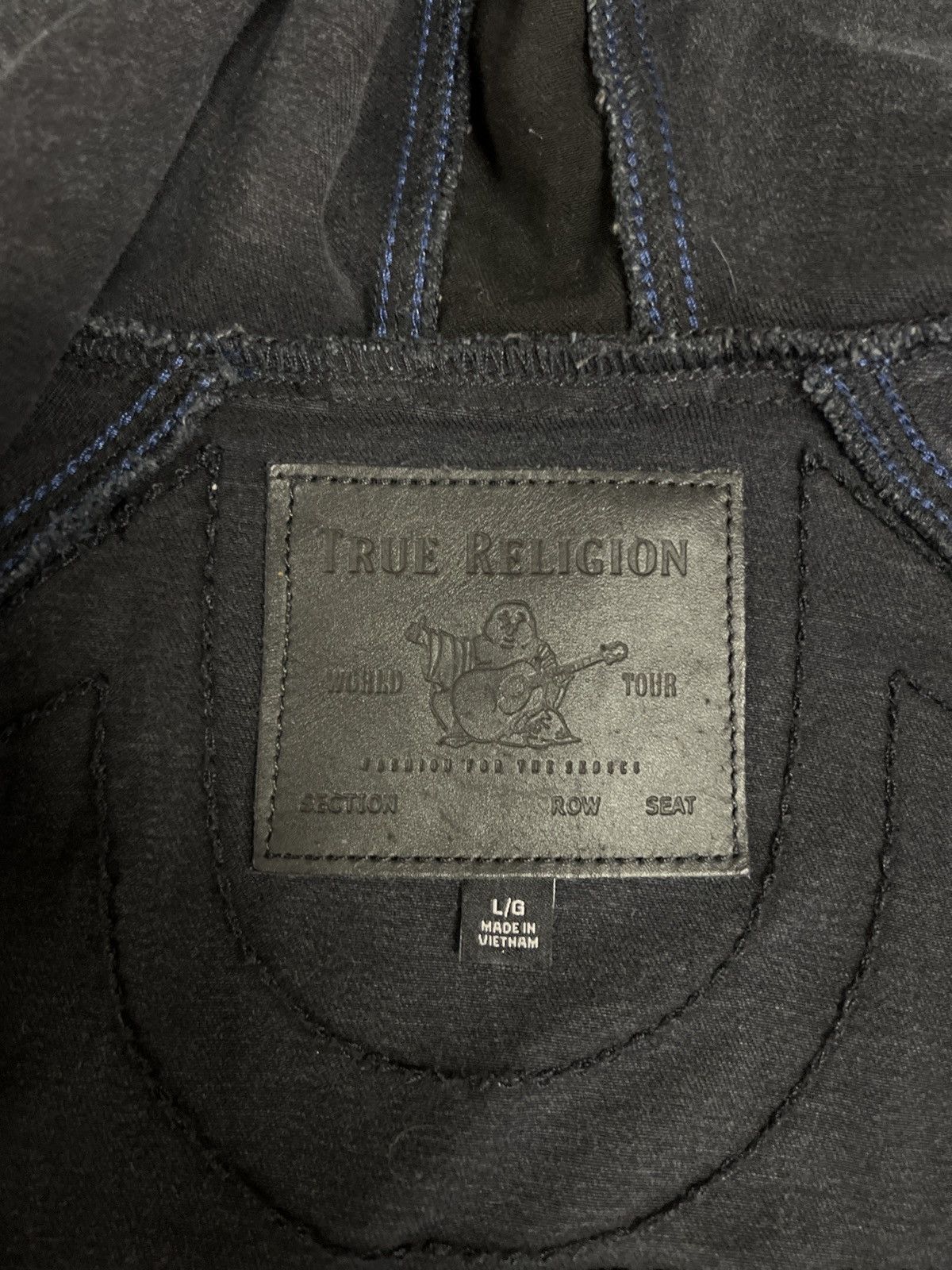 True Religion True Religion Dylan Hooded Denim Jacket Size US L / EU 52-54 / 3 - 3 Thumbnail