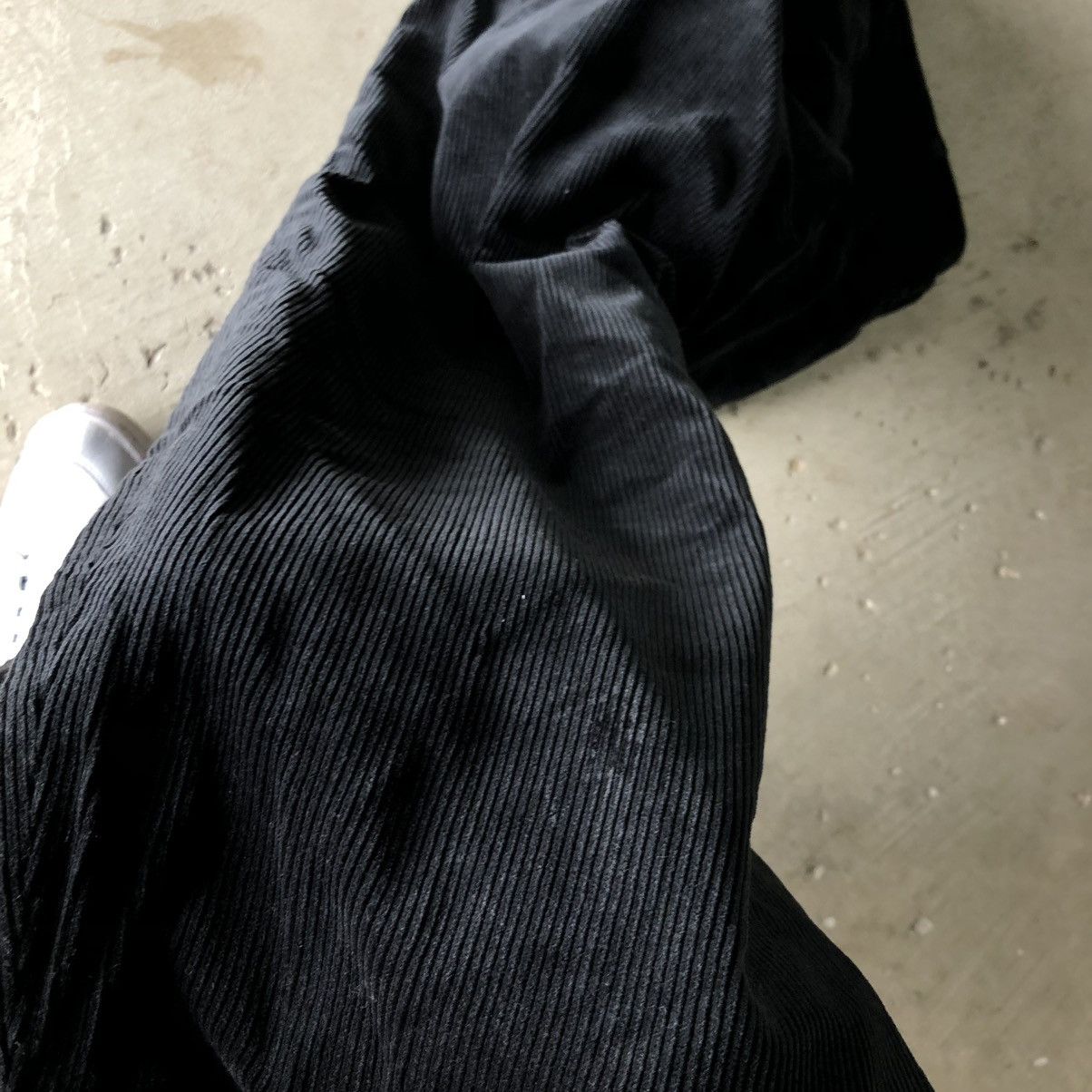 Beams Plus Beams 2Pleats Black Corduroy Pants Size US 32 / EU 48 - 5 Thumbnail