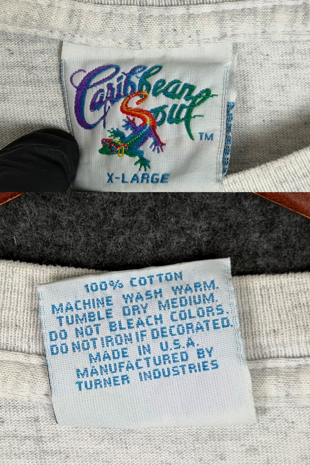 Vintage Late 80s Caribbean Soul Nautical Sailing Dolphin Tee USA Size US XL / EU 56 / 4 - 3 Thumbnail