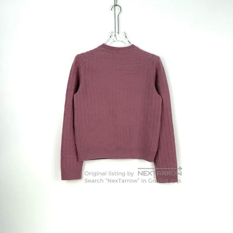 Hermes Hermes Pink and purple wool sweater Size M / US 6-8 / IT 42-44 - 4 Thumbnail