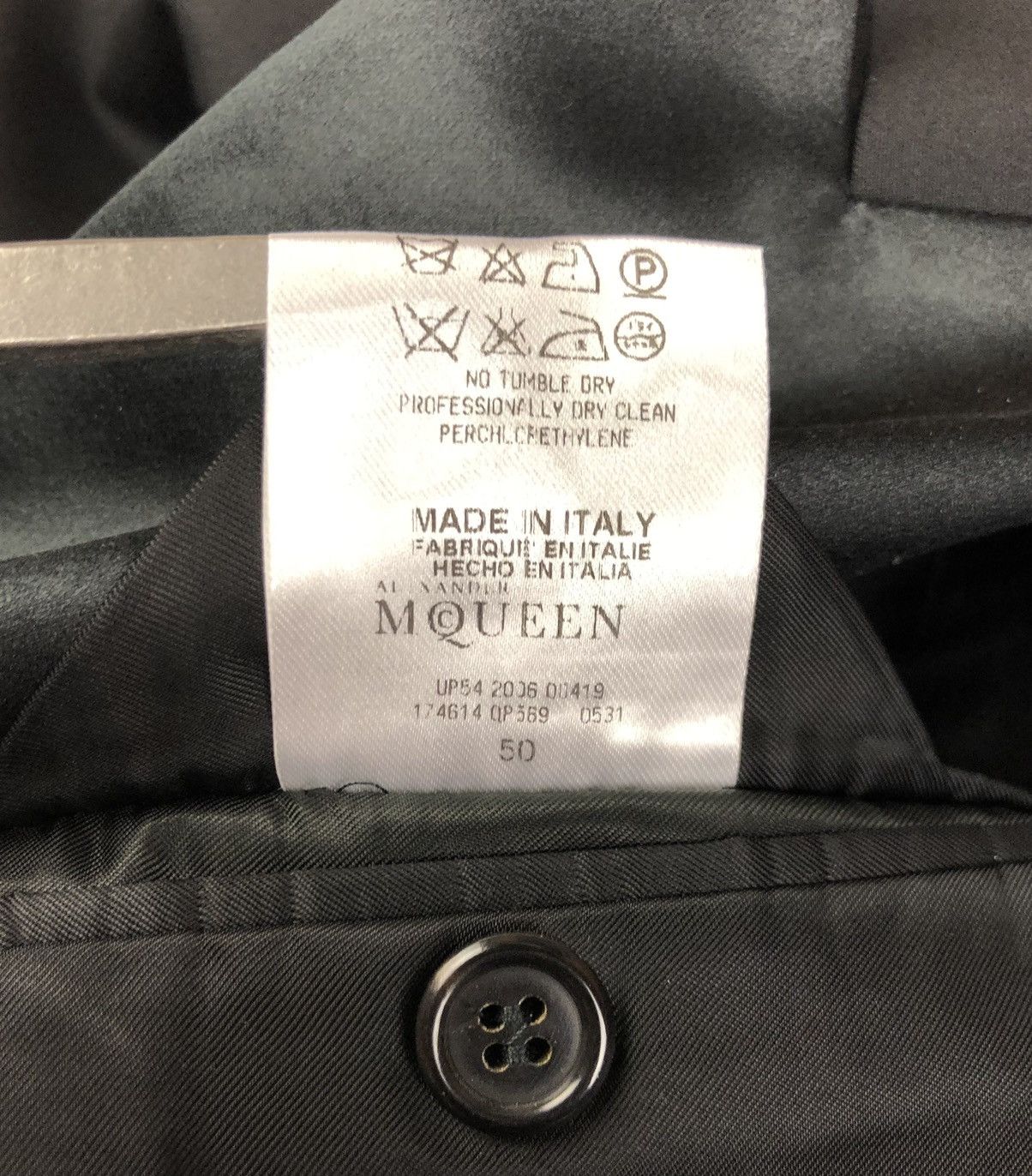 Alexander McQueen Rare 2006 blazer with feather embroidery Size 40R - 6 Thumbnail