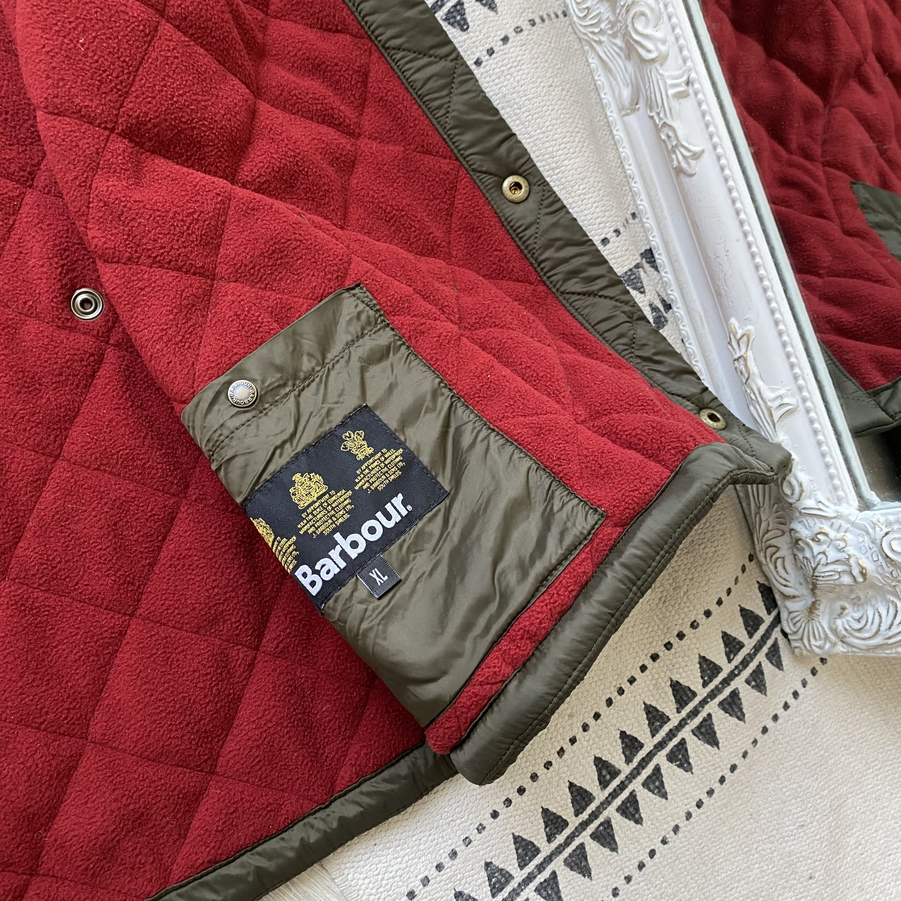 Barbour 🐾 Vintage Barbour Quilted Waistcoat Linning Vest hunter Size US L / EU 52-54 / 3 - 6 Thumbnail