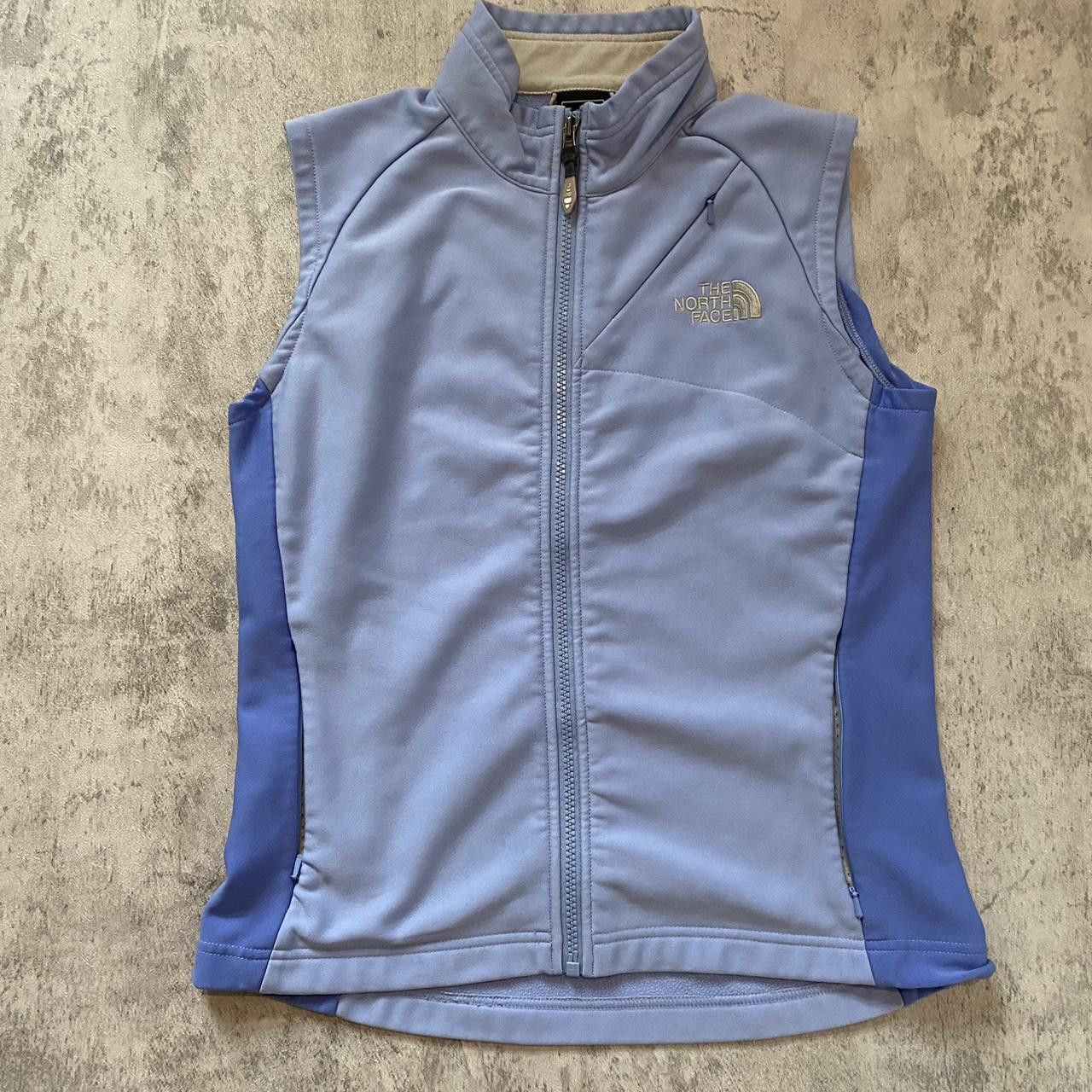 The North Face 2000s y2k The North Face light blue zip up vest Size US S / EU 44-46 / 1 - 1 Thumbnail
