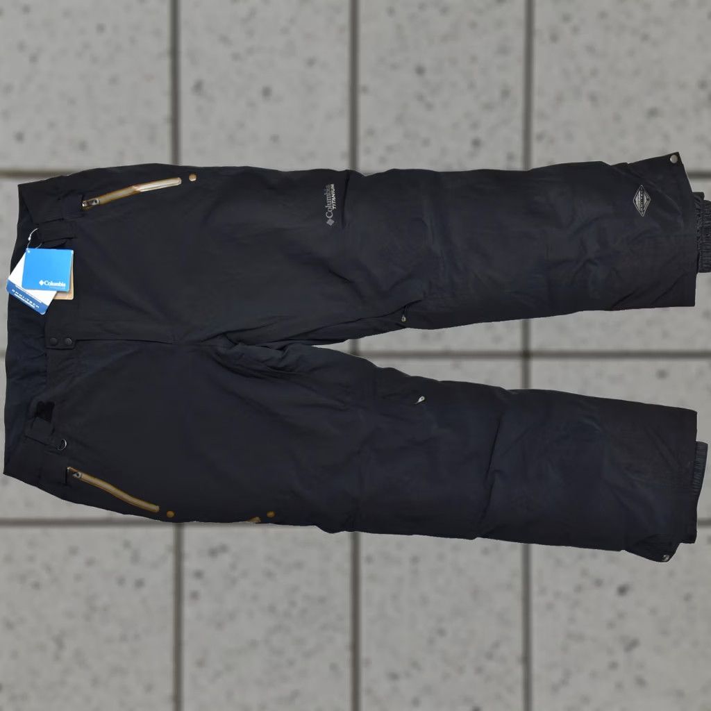 Vintage Columbia Titanium Wildcard Softshell Ski Snowboard Pants Black Mens XXL NEW Size US 39 - 1 Thumbnail