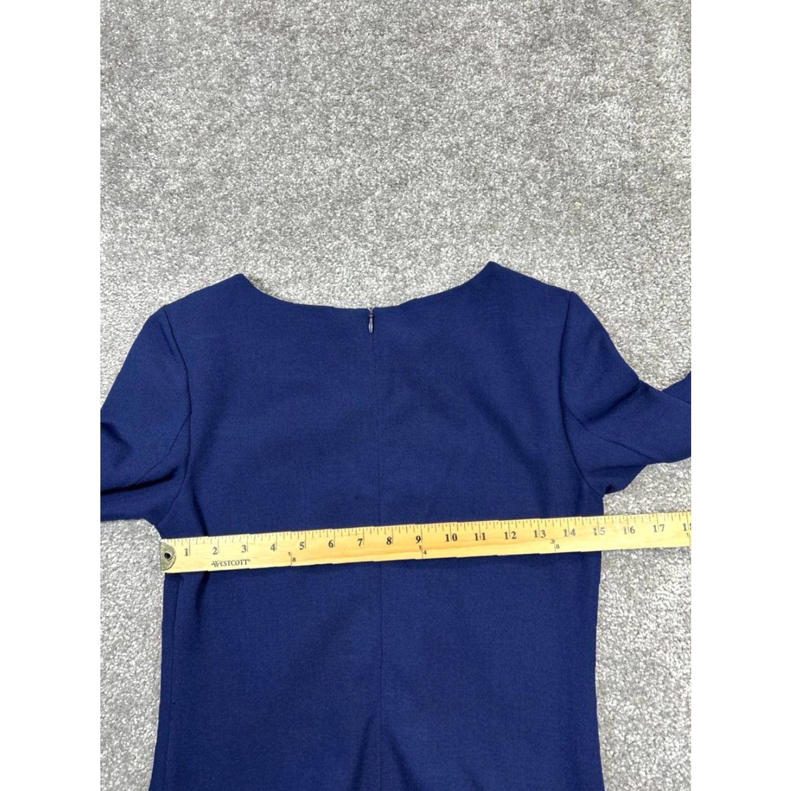 M.M.LaFleur MM.LaFleur Dress Womens 2 Blue Blouson Shirt? Size XS / US 0-2 / IT 36-38 - 7 Thumbnail