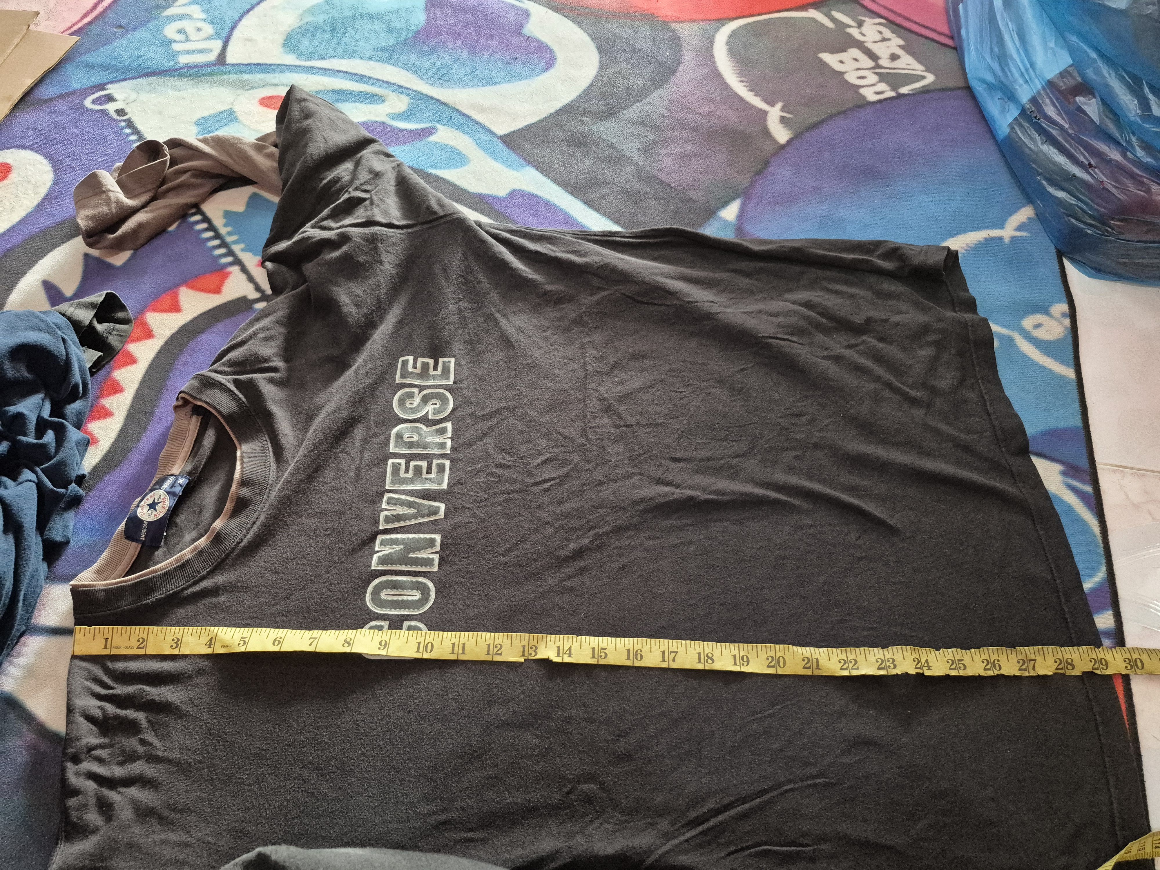 Converse 🔥 Converse Double Sleeve Y2K Skate Streetwear Tee Size US XL / EU 56 / 4 - 7 Thumbnail