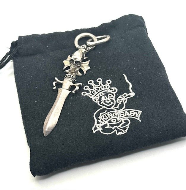 King Baby Studio KING BABY STUDIO Huge Baby Skull Cross Dagger Size ONE SIZE - 8 Thumbnail
