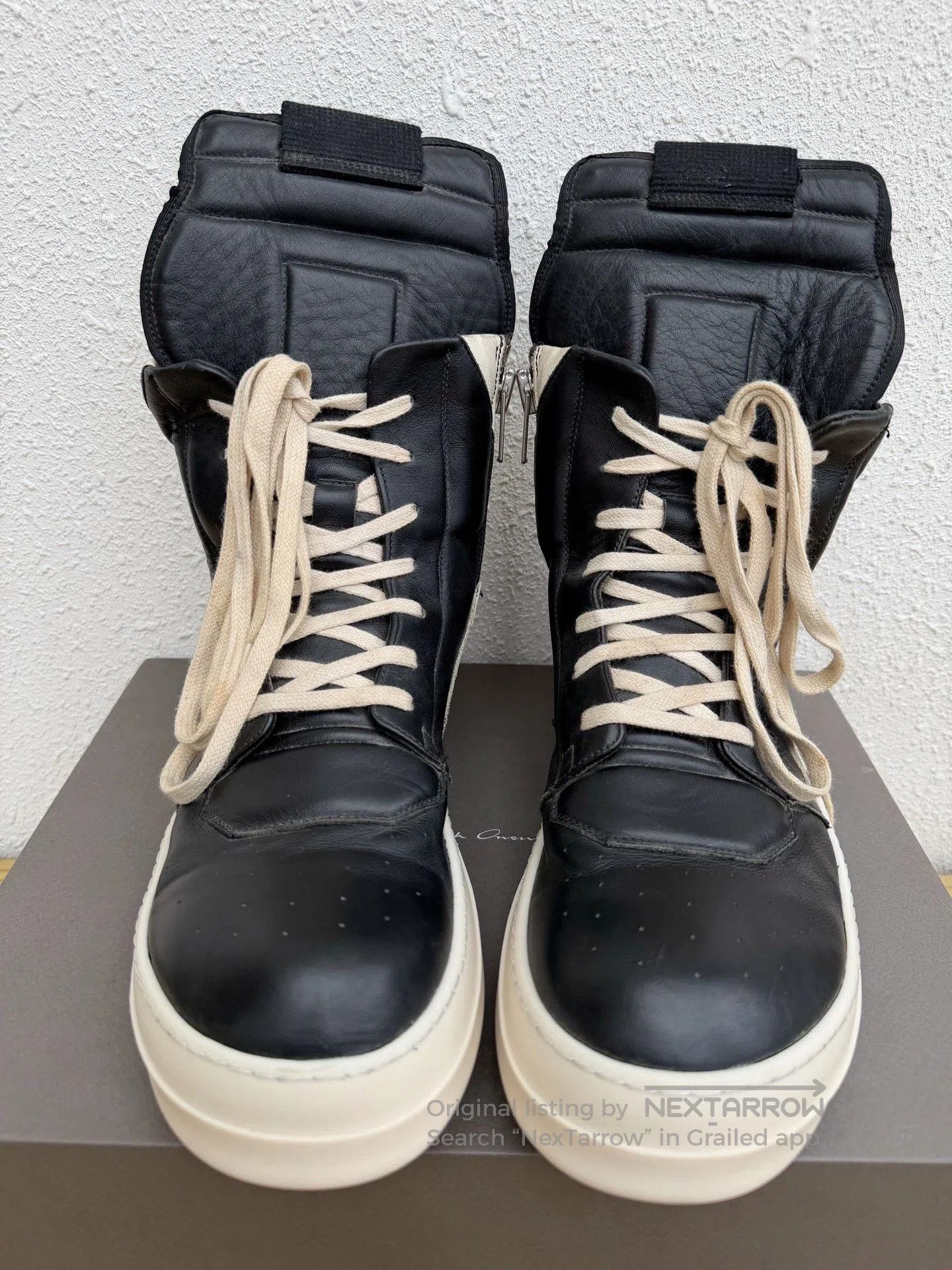 Rick Owens Rick Owens Main Line High-Top Black White. Size US 9 / EU 42 - 2 Thumbnail
