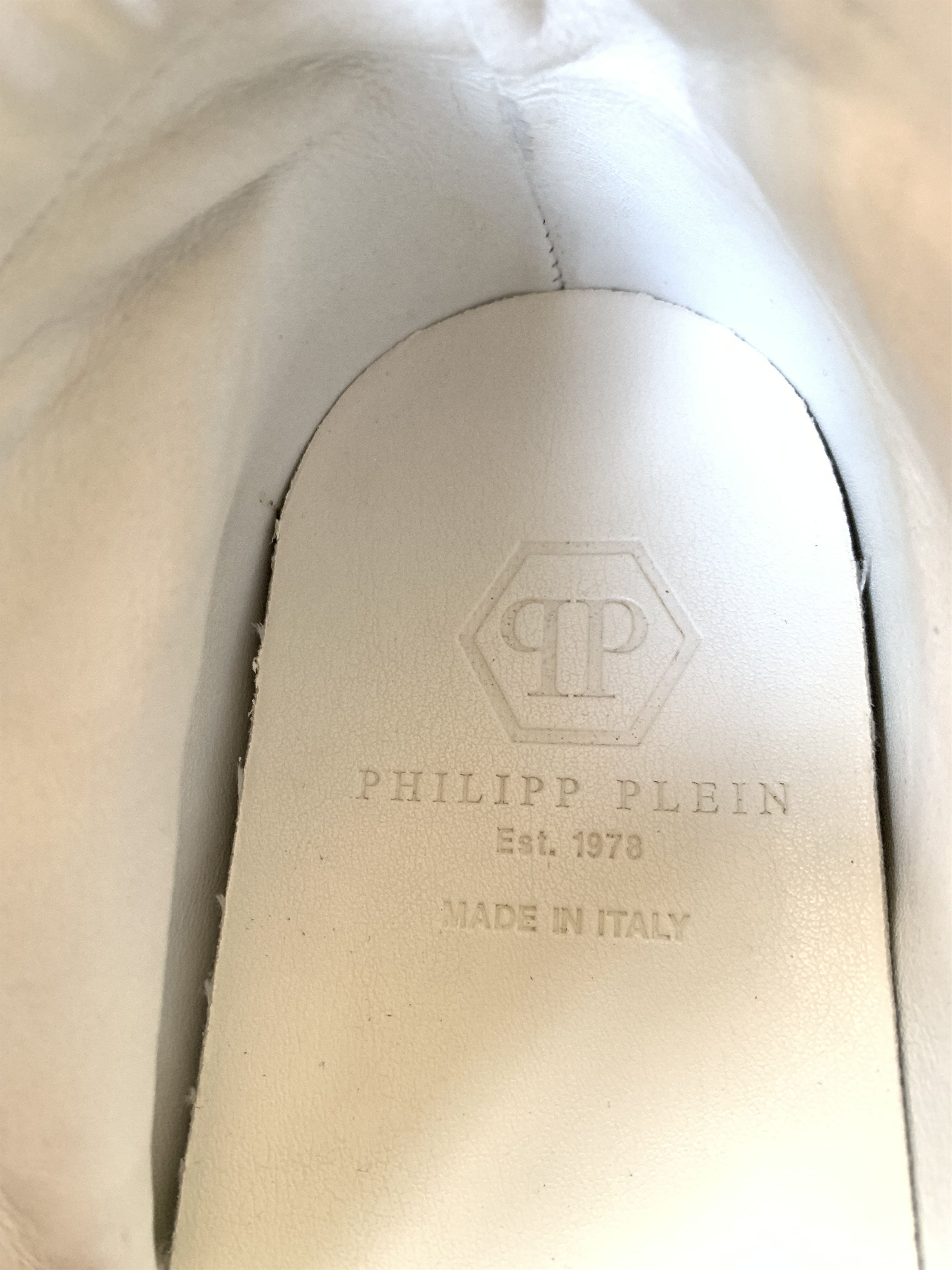 Designer × Philipp Plein Philipp Plein MM Mid Top Sneakers No Mercy Size US 5.5 / IT 35.5 - 11 Thumbnail