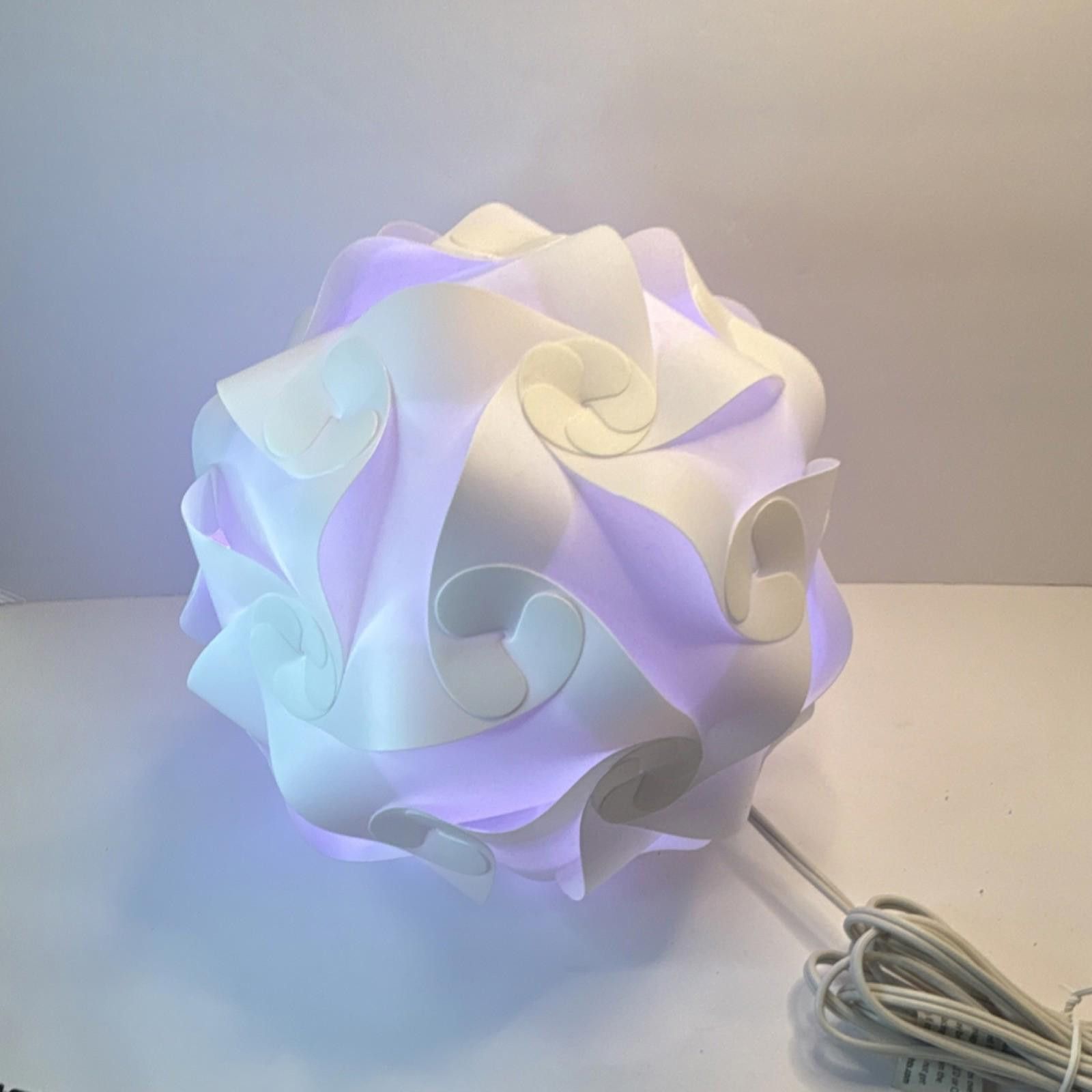 The Unbranded Brand Modern Color Changing Puzzle Lamp, Corded, Plastic Size ONE SIZE - 4 Thumbnail