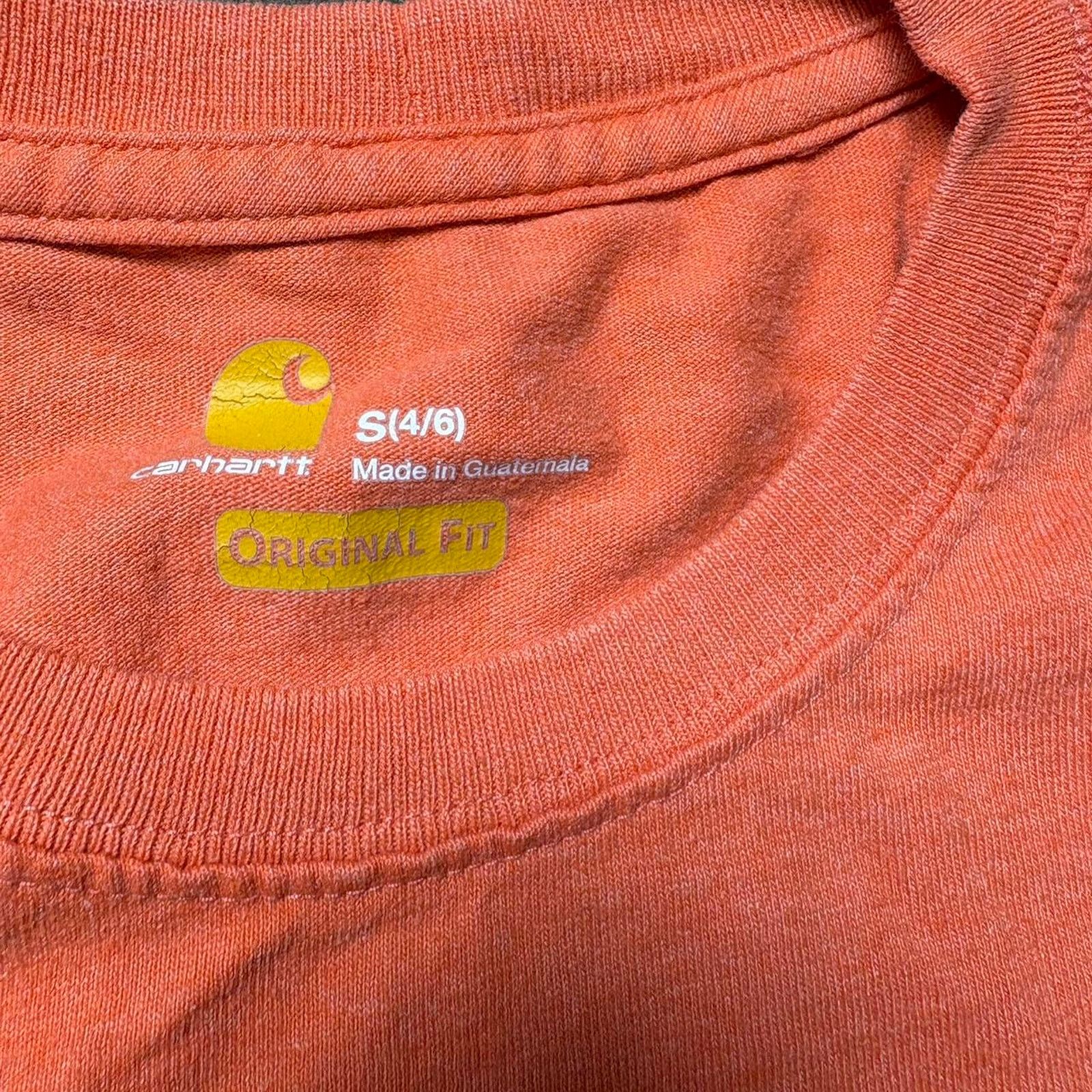 Carhartt Orange Carhartt Pocket Shirt Size S / US 4 / IT 40 - 2 Thumbnail