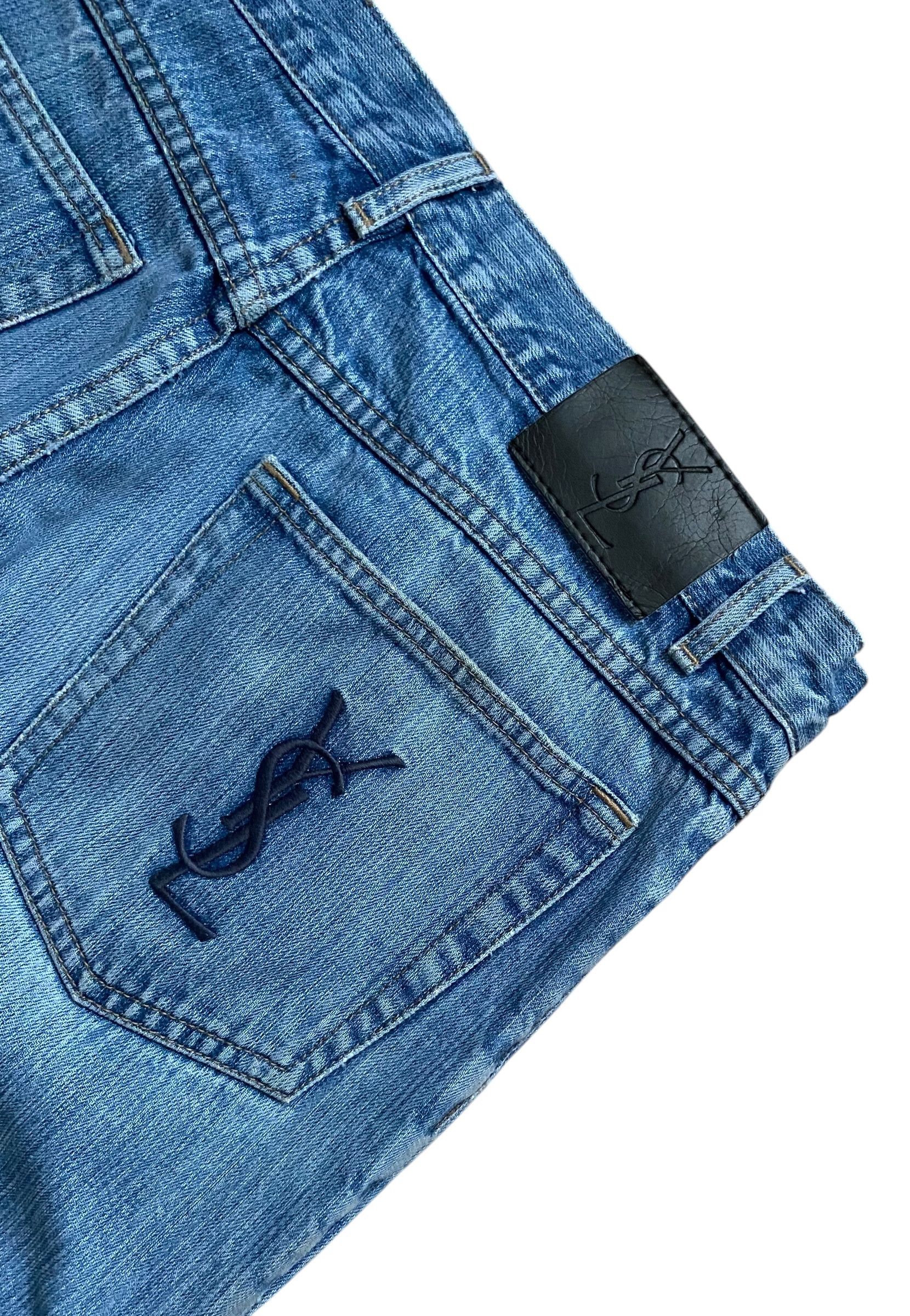 Designer × Vintage × Yves Saint Laurent Yves Saint Laurent vintage jeans Size US 32 / EU 48 - 2 Thumbnail