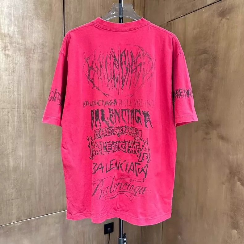 Balenciaga Balenciaga The Year of the Loong limited red graffiti shor Size US S / EU 44-46 / 1 - 2 Thumbnail