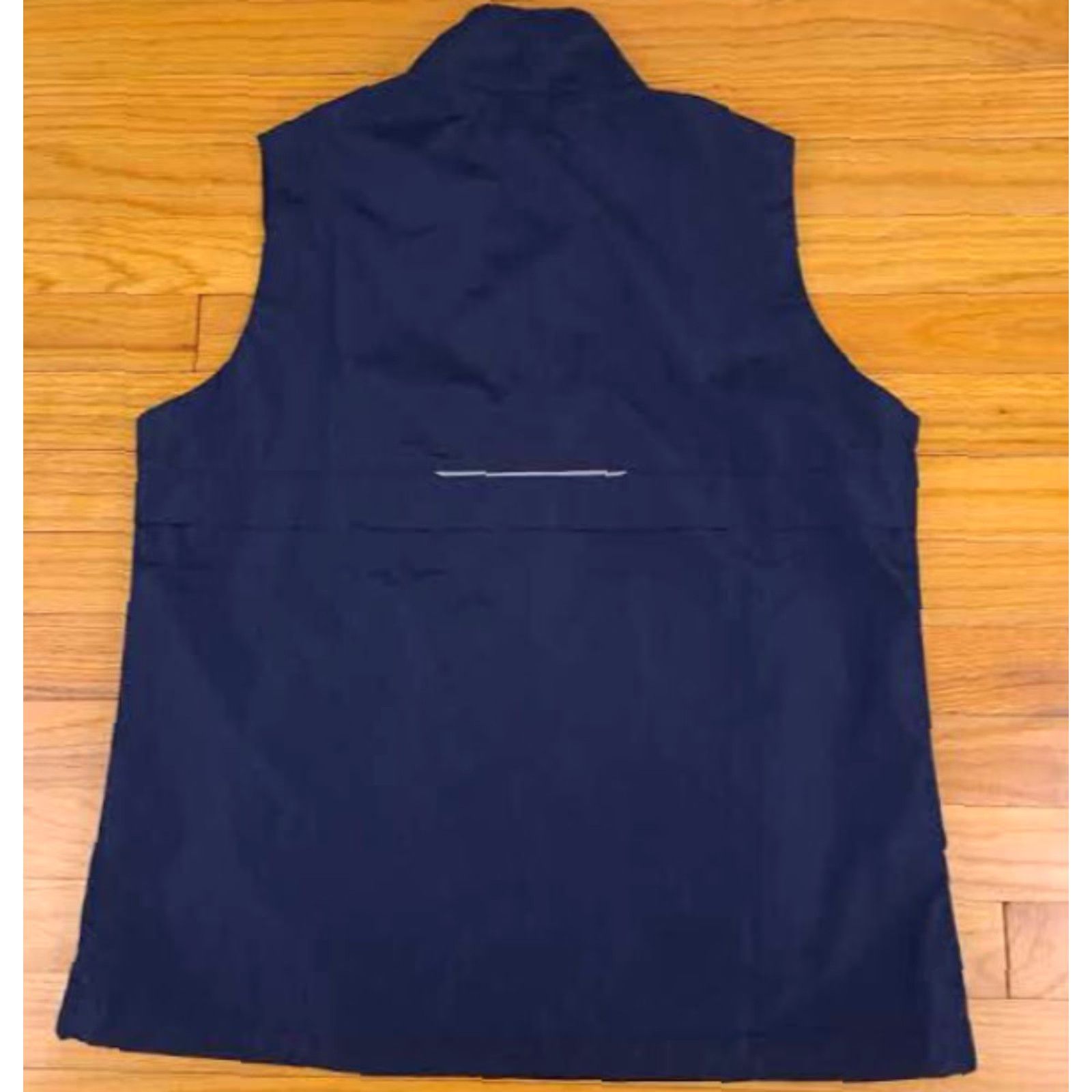 Vintage Michigan University Ladies Nylon Vest Full Zip Reflective Medium Windbreaker Jacket Blue, Sports, University, 26in long, 22in chest, Regular Womens M Size M / US 6-8 / IT 42-44 - 5 Thumbnail