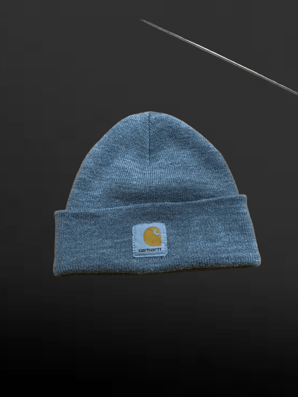 Carhartt Carhartt Mens Gray Knit Cuffed Winter Hat Beanie Size ONE SIZE - 1 Thumbnail