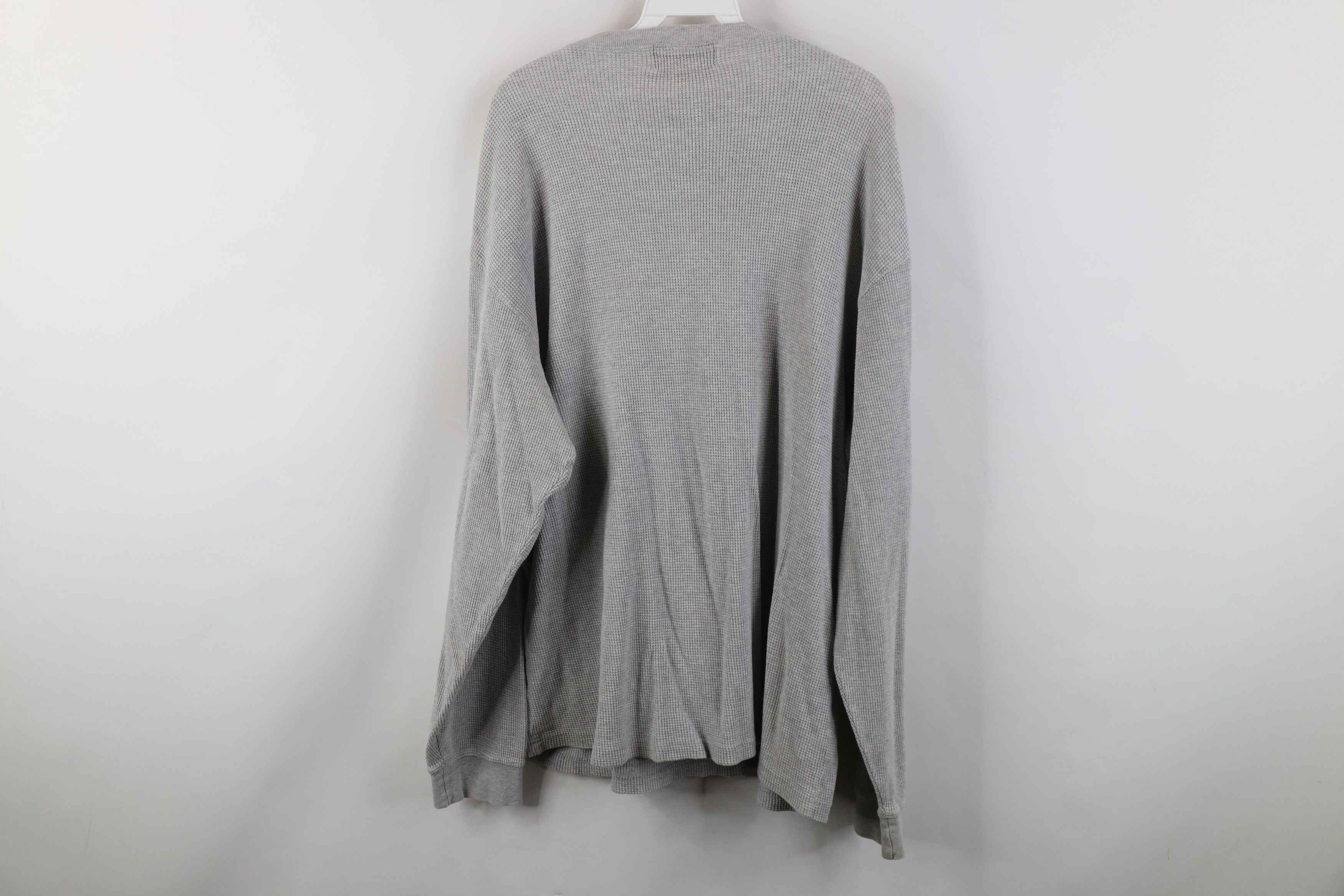 Eddie Bauer Vintage 90s Eddie Bauer Knit Long Sleeve Henley T-Shirt Size US XL / EU 56 / 4 - 10 Thumbnail