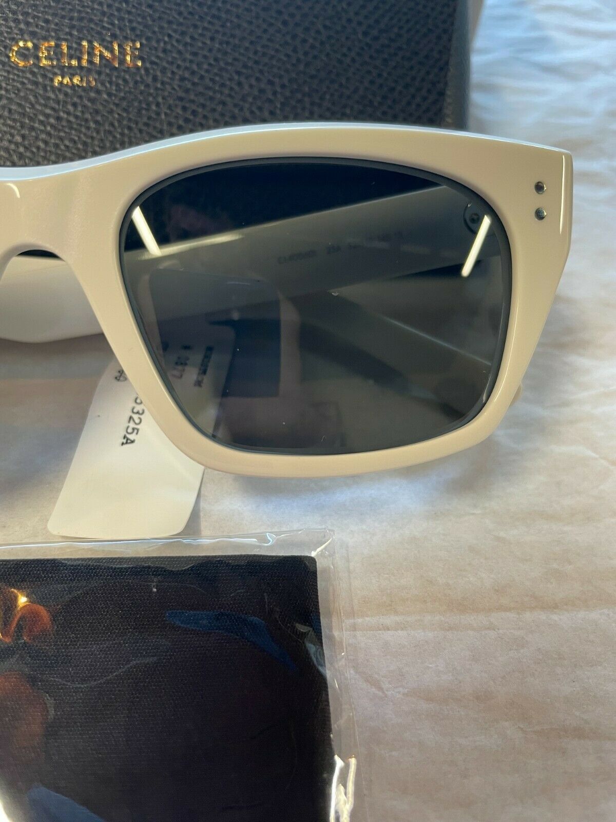 Celine CELINE CL40060i 25A 53mm Rectangle Unisex Sunglasses Size ONE SIZE - 3 Thumbnail