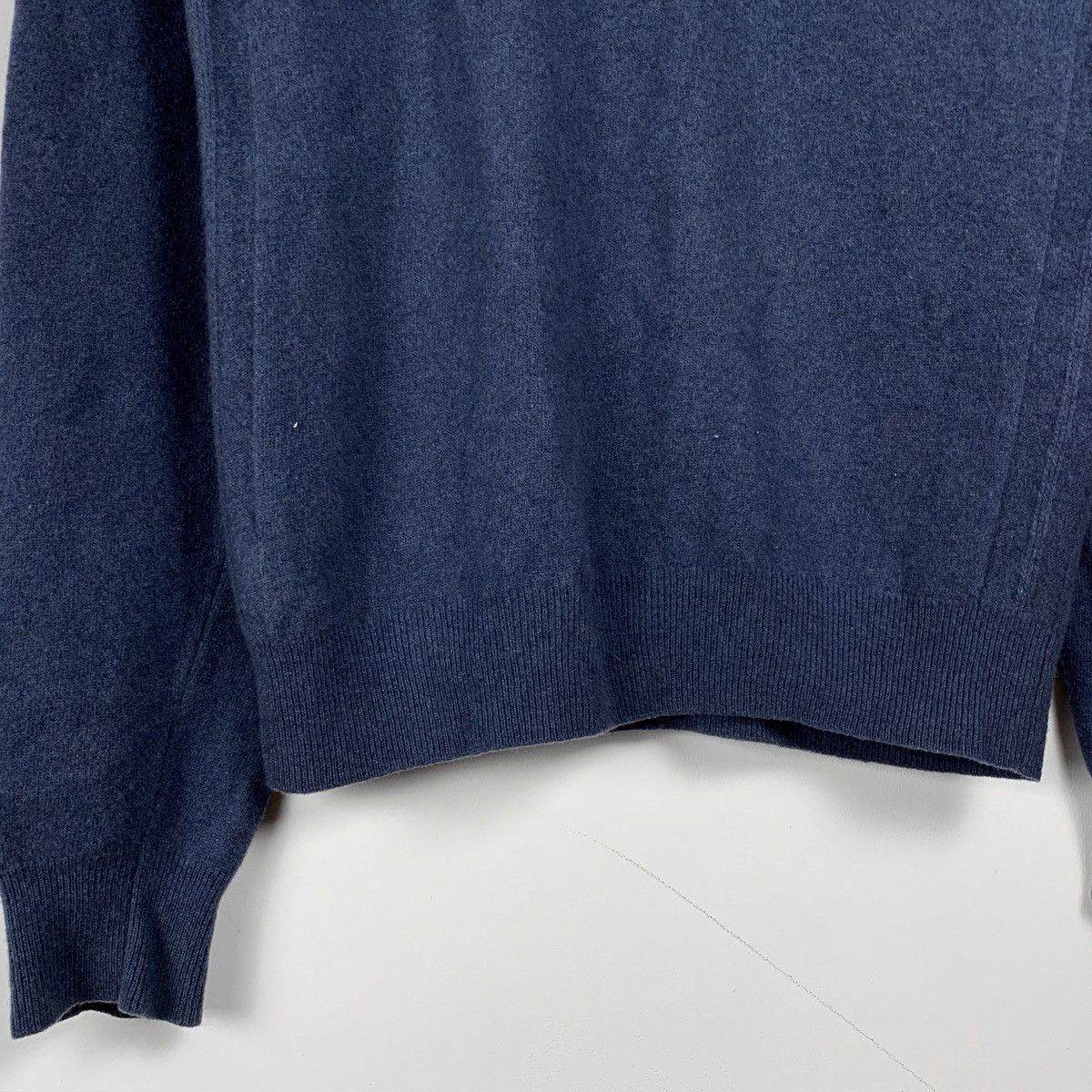 Corneliani Corneliani 1/4 Zip Wool Cashmere Sweater Size US S / EU 44-46 / 1 - 3 Thumbnail