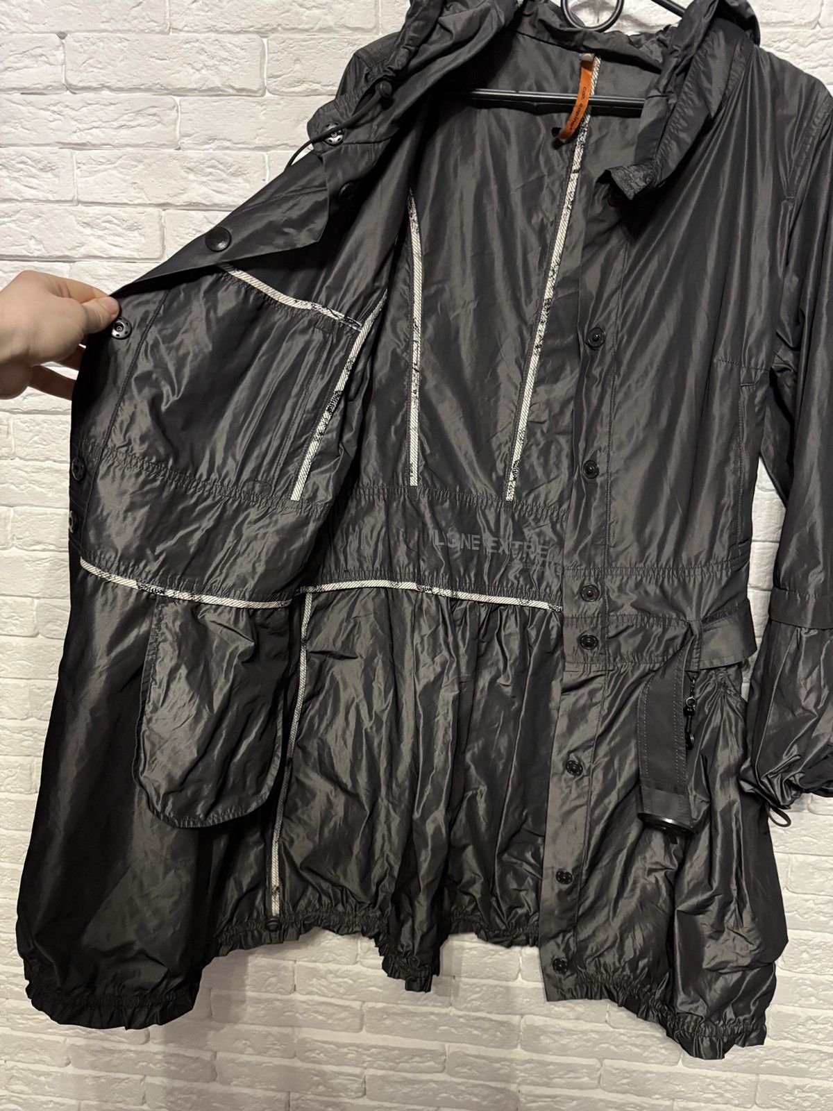 Cop Copine Cop Copine Raincoat Ligne Extreme Avant Garde Trench Coat Size M / US 6-8 / IT 42-44 - 12 Thumbnail