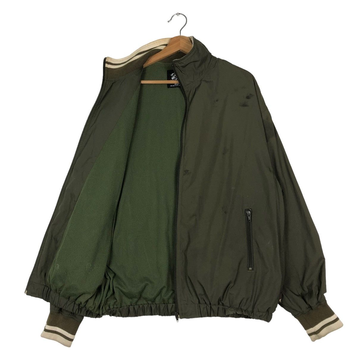 Japanese Brand 🔥2003-2004 FALL WINTER BIKER JACKET MILITARY MADE IN JALAN Size US L / EU 52-54 / 3 - 11 Thumbnail